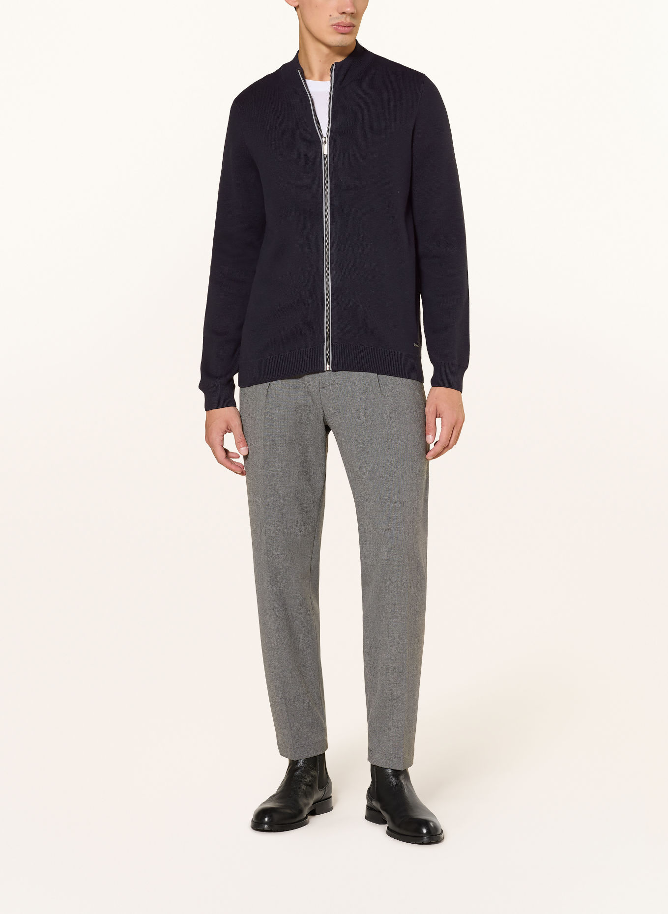 RAGMAN Gilet: BLEU FONCÉ