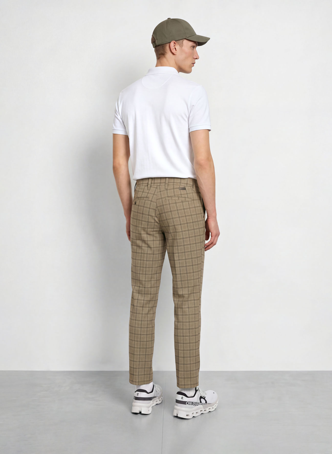 ALBERTO Golfbroek ROOKIE REVOLUTIONAL© CHECK WR: LICHTGROEN / DONKERGRIJS / DONKERGROEN