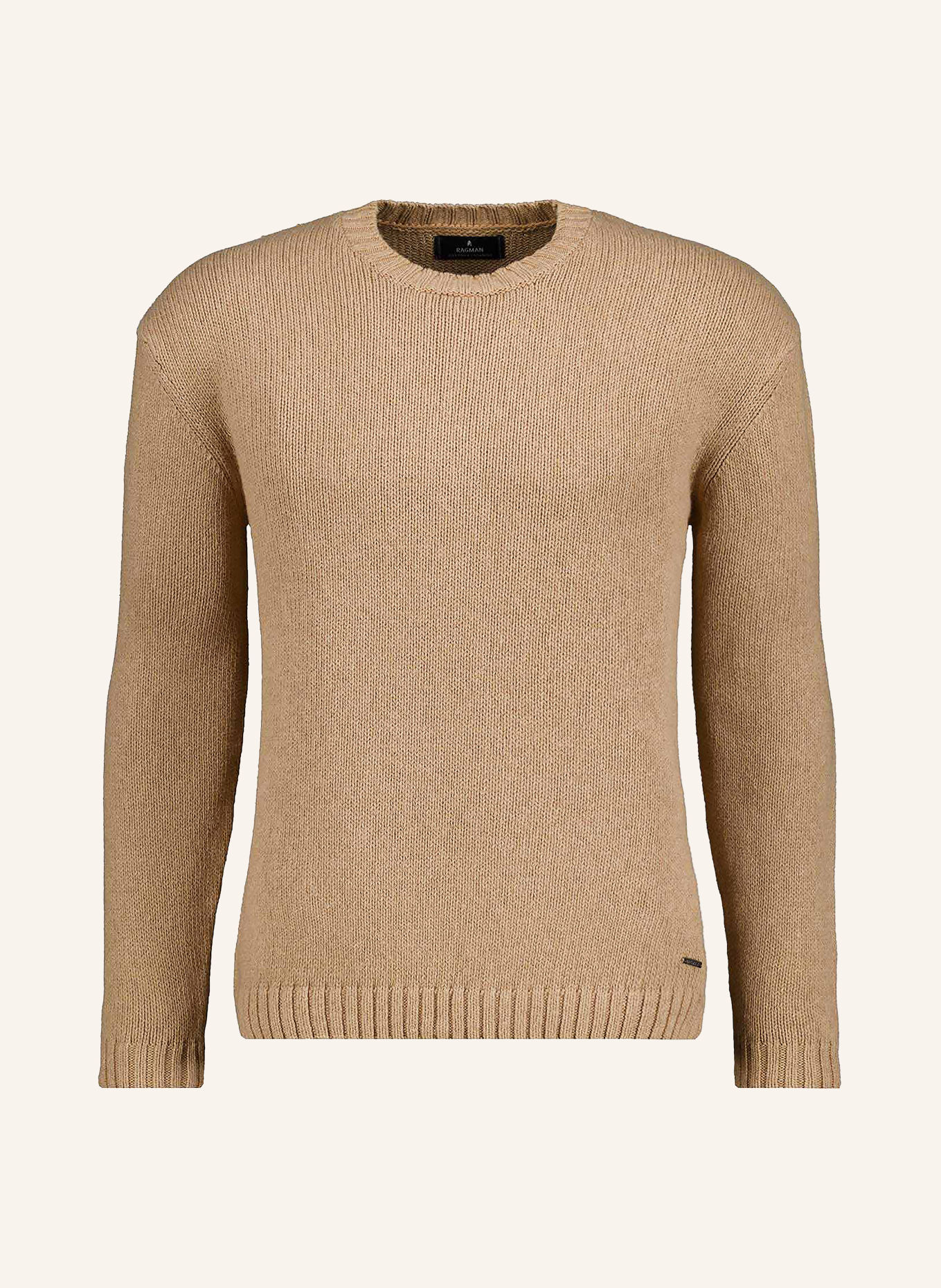 RAGMAN Sweater: BEIGE