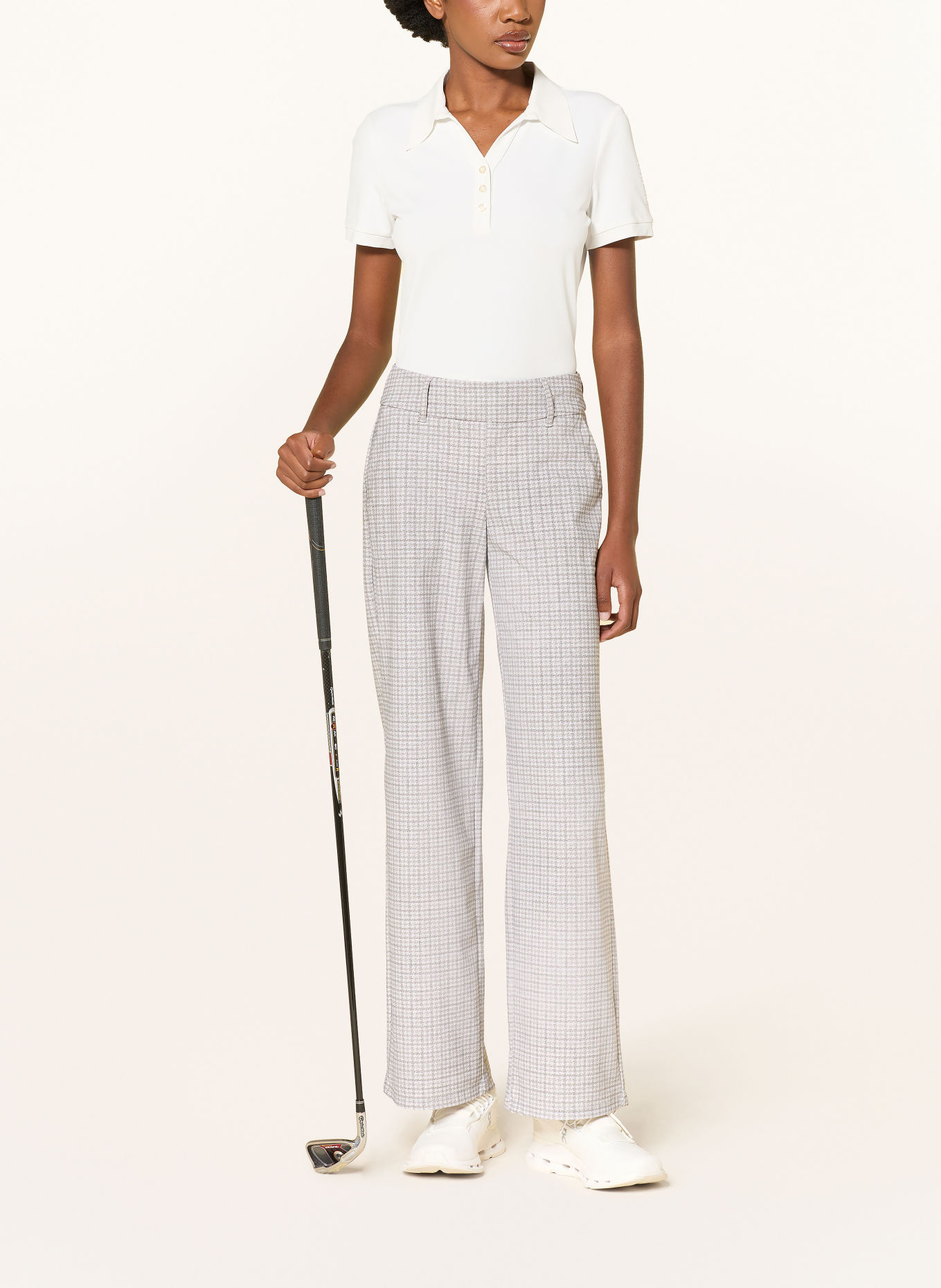 ALBERTO Chinos LUCY: GRAY / LIGHT GRAY