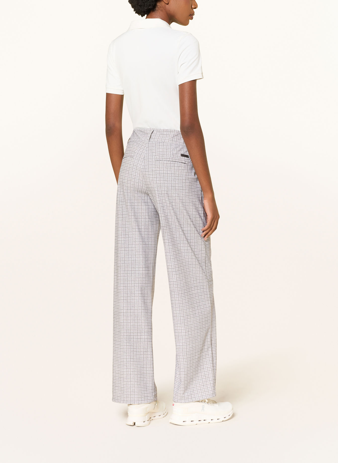 ALBERTO Chinos LUCY: GRAY / LIGHT GRAY