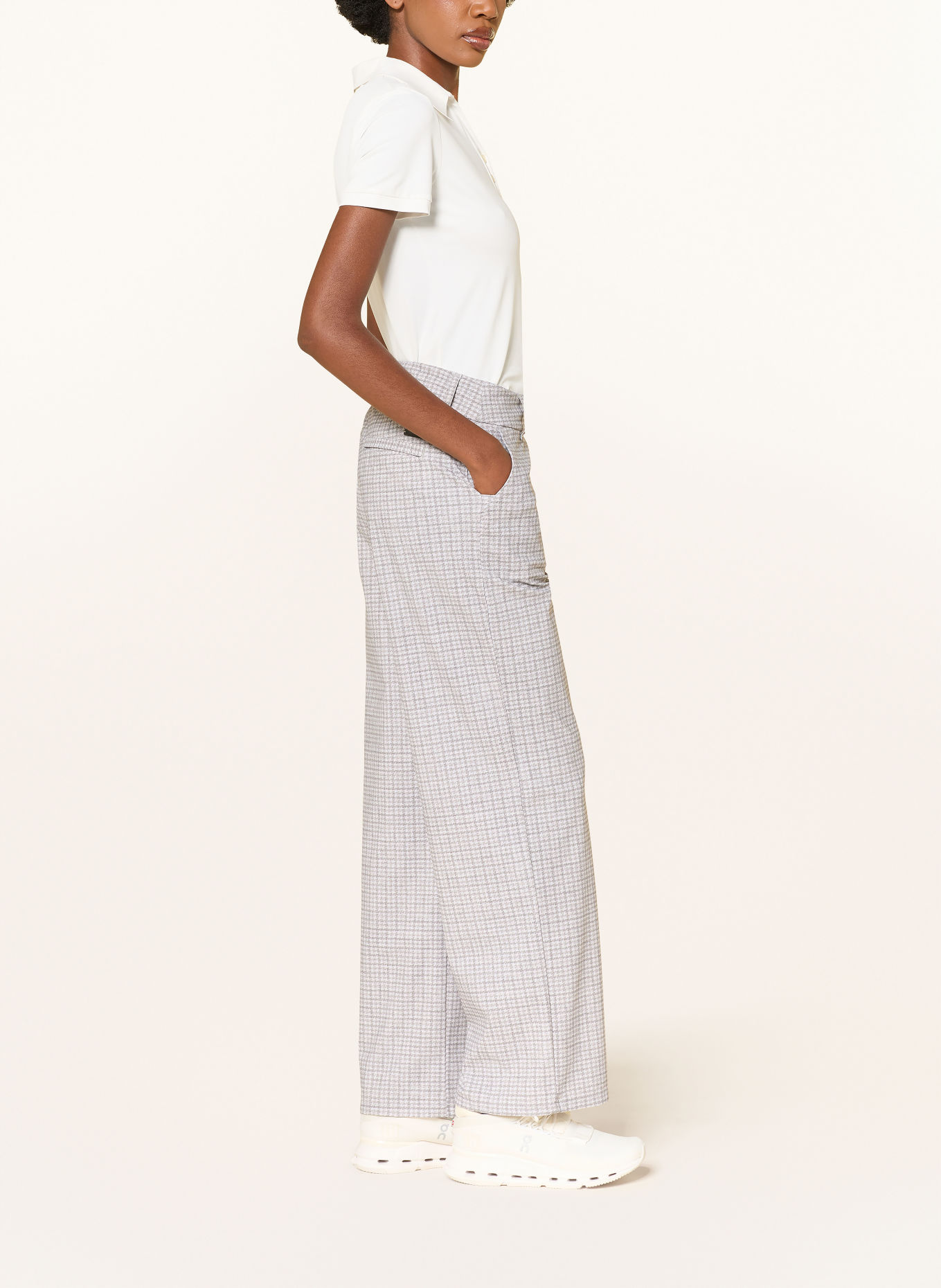 ALBERTO Chinos LUCY: GRAY / LIGHT GRAY