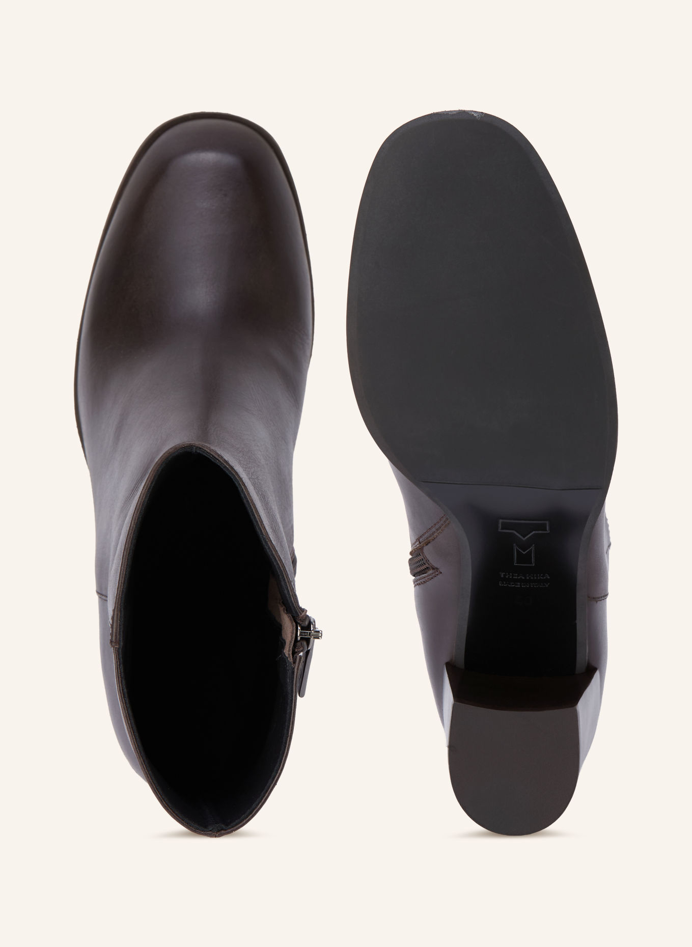 THEA MIKA Stiefeletten RICHI: DUNKELBRAUN
