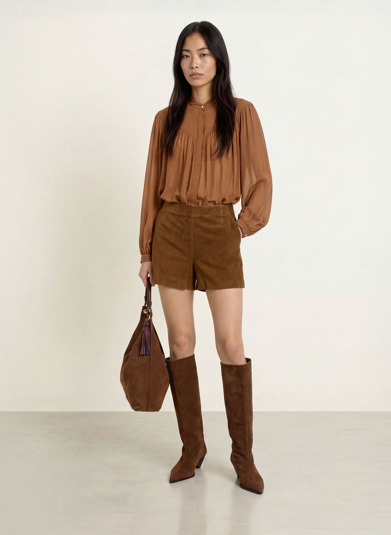 MARELLA Bluse MLLBRAVO: BRAUN