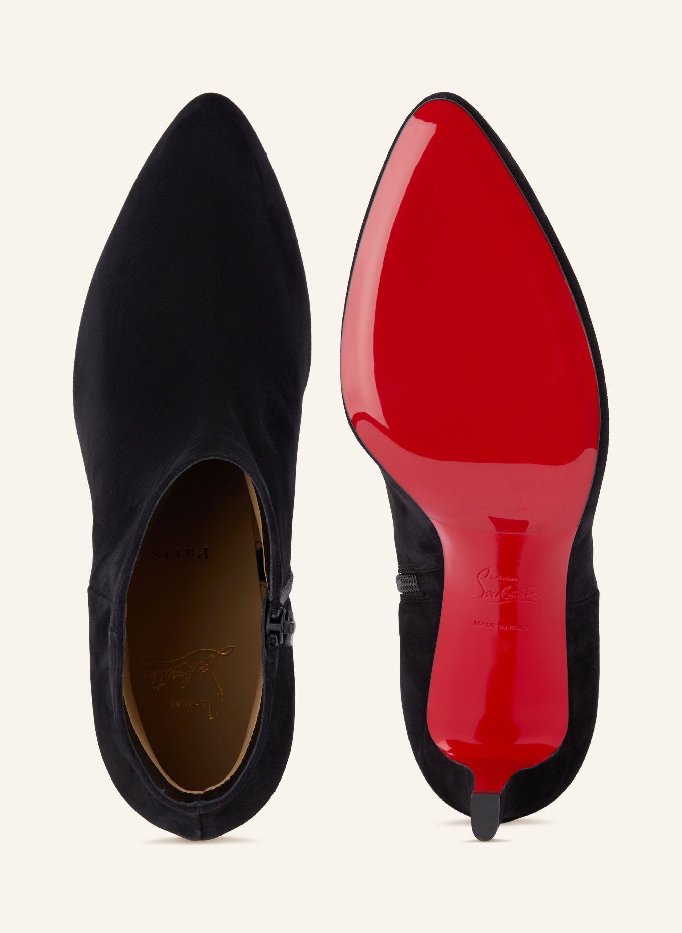 Christian Louboutin Botki FANNYLOVE: CZARNY