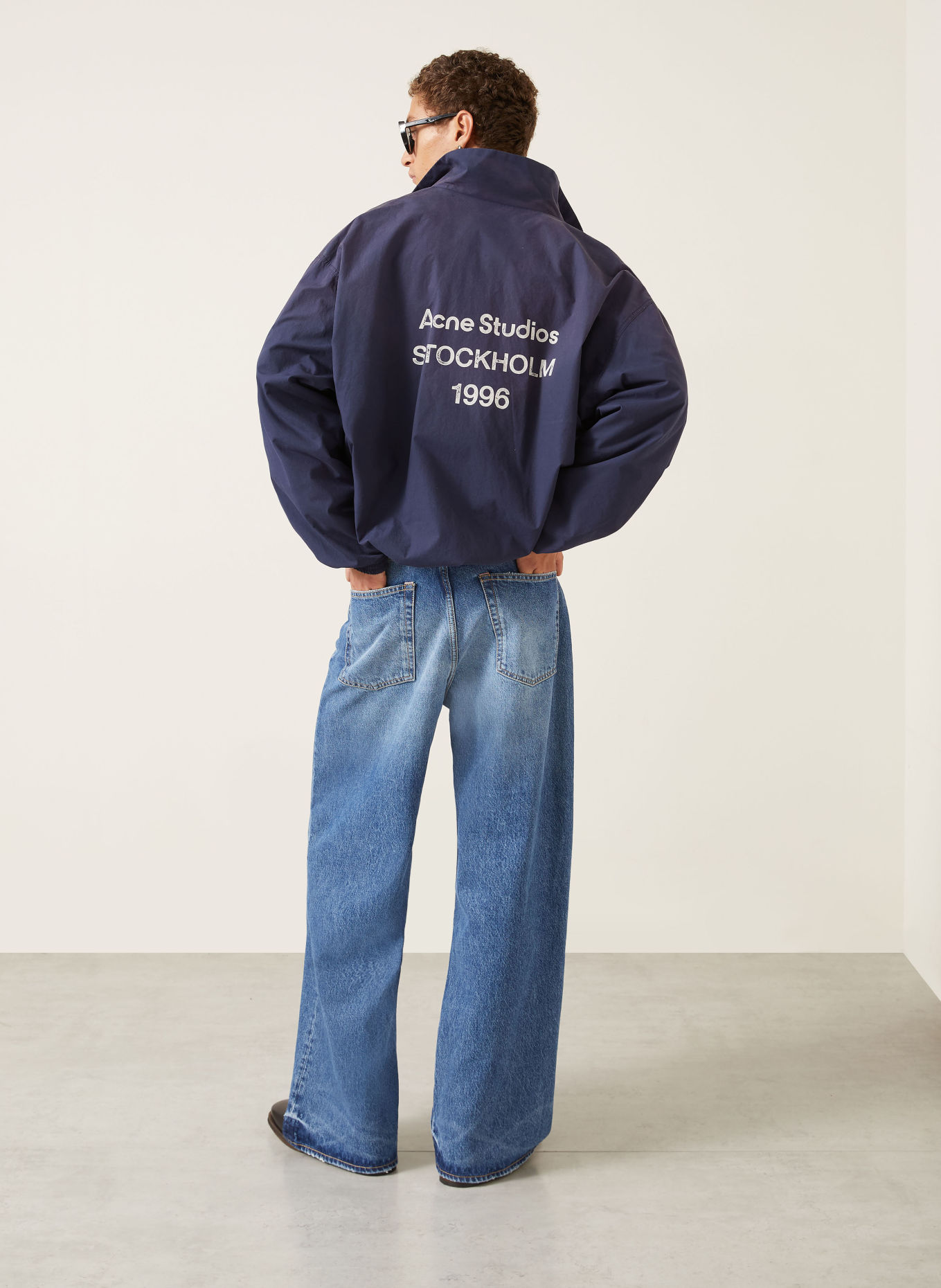 Acne Studios 1981 Regular Fit Jeans: AUZ MID BLUE