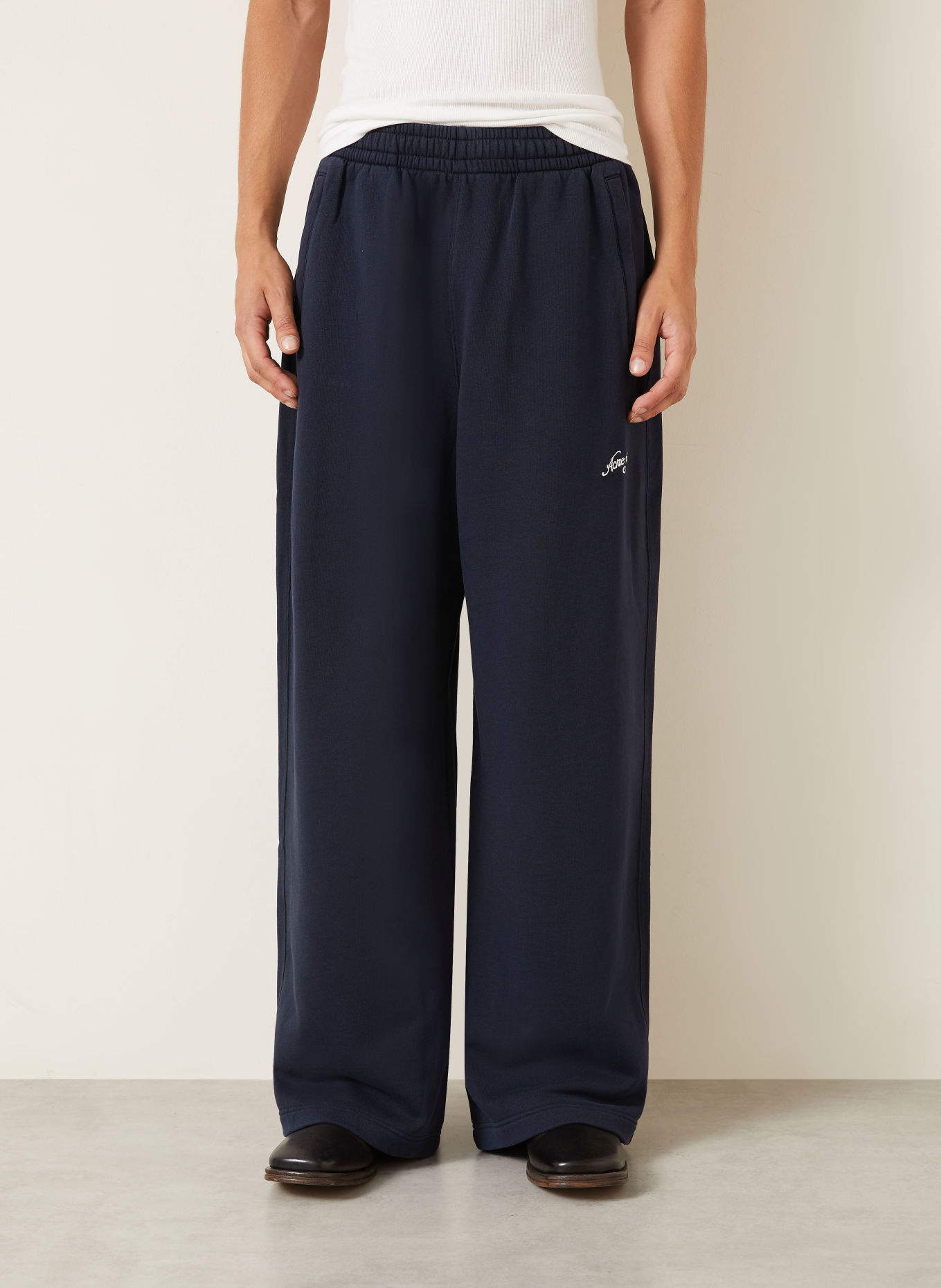 Acne Studios Sweatpants: DARK BLUE