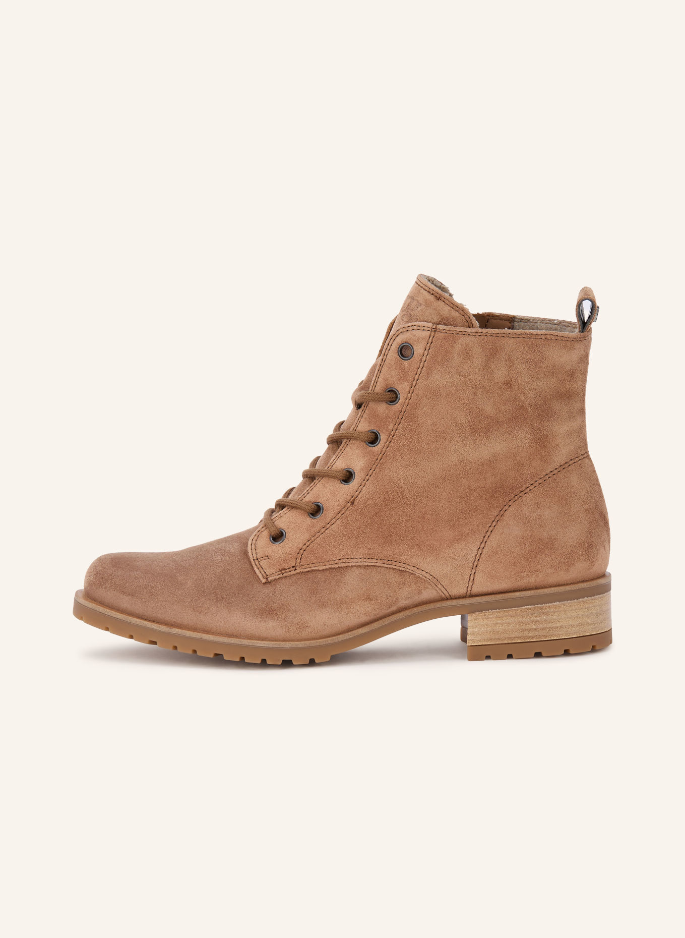 paul green Schnürboots: BRAUN