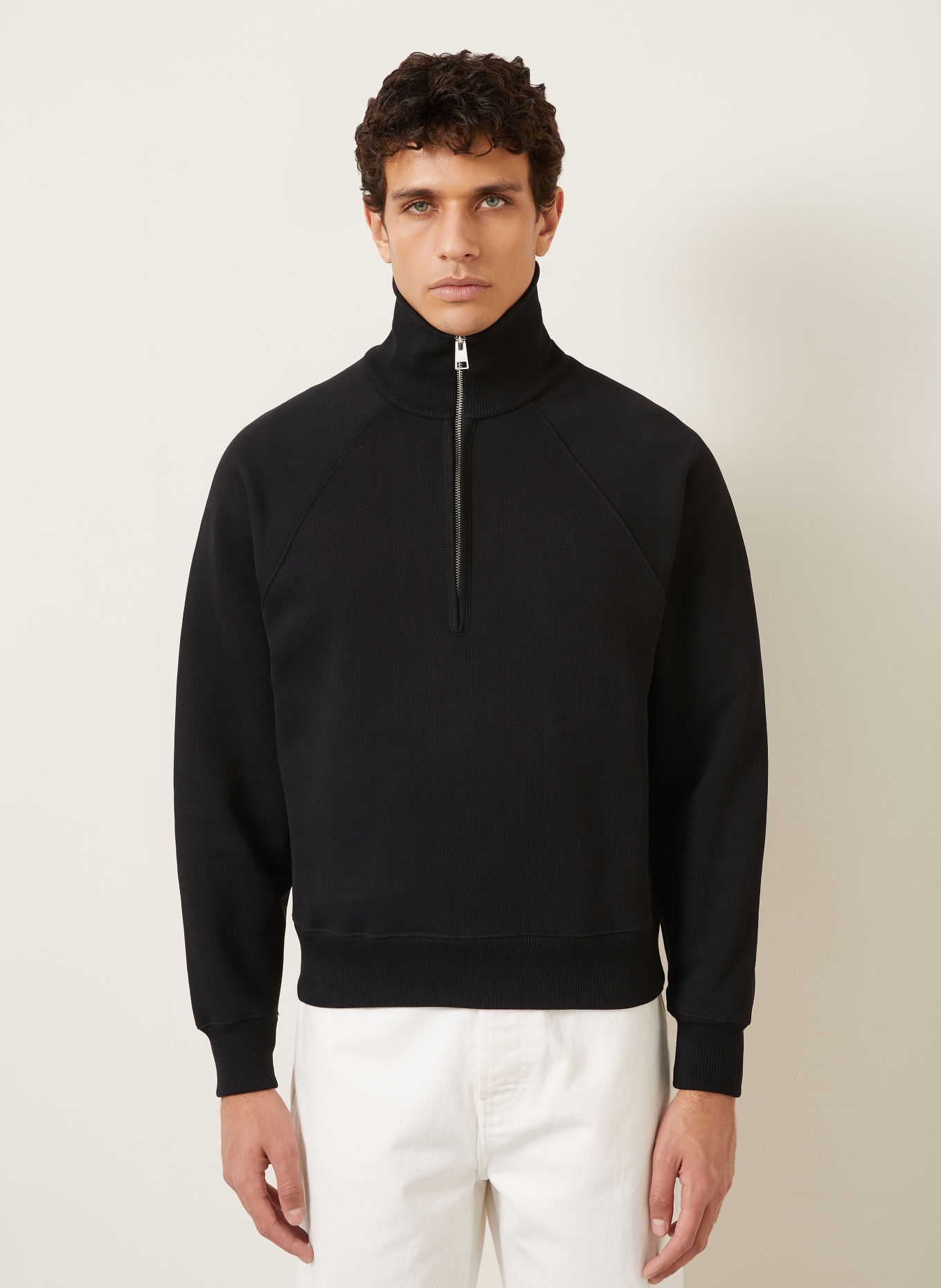 AMI PARIS Sweat-Troyer: SCHWARZ