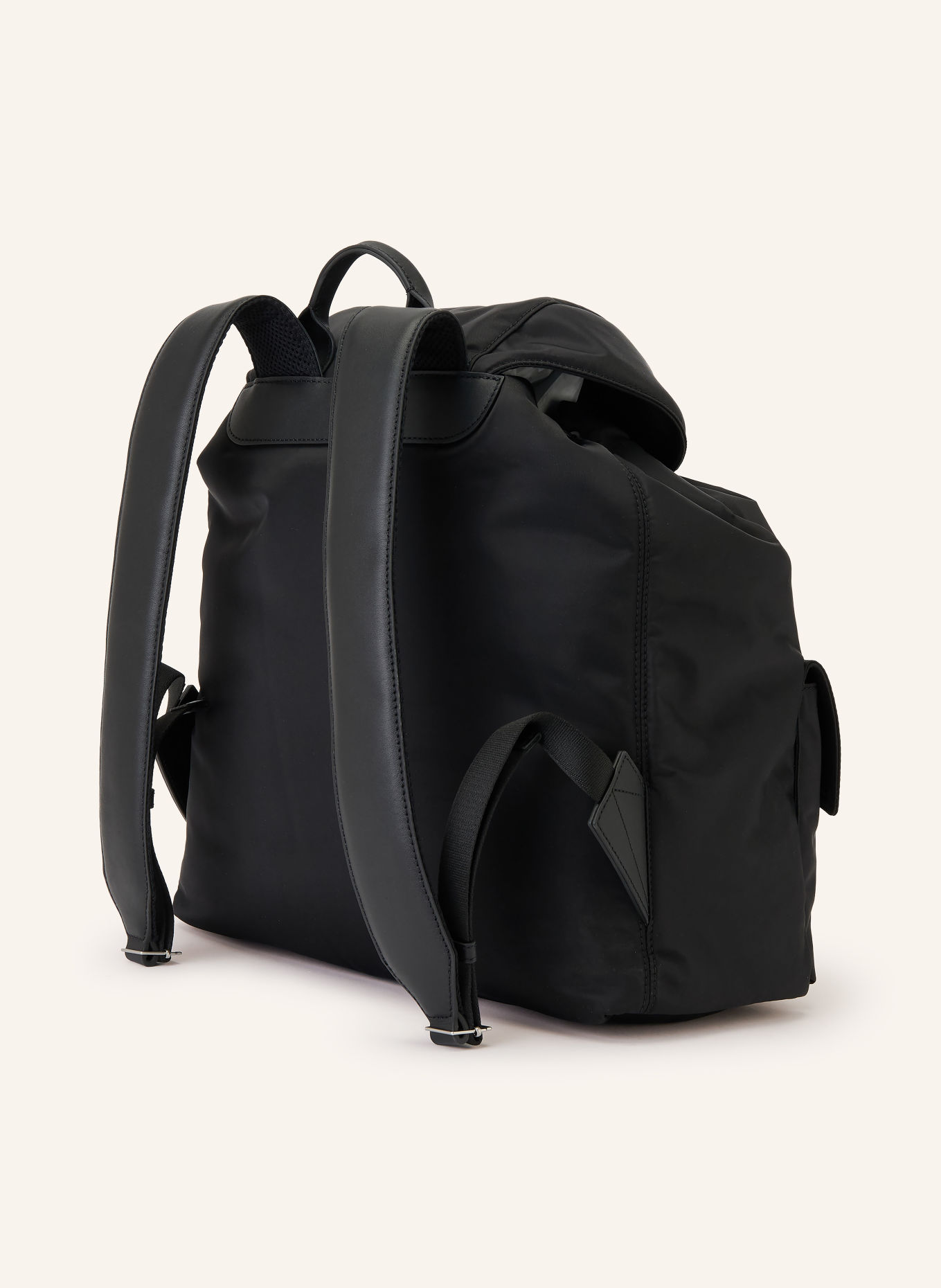 AMI PARIS Rucksack: SCHWARZ