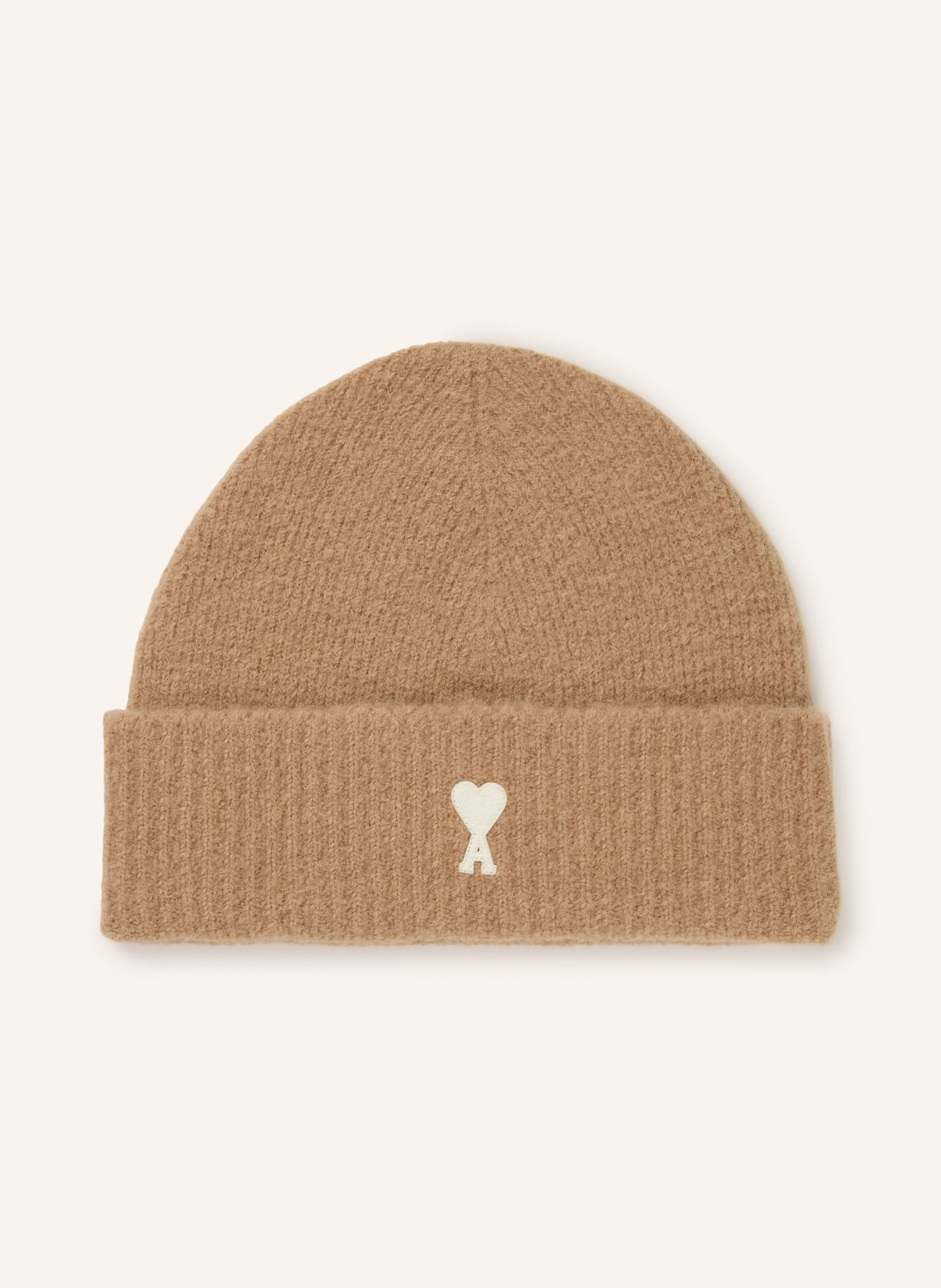 AMI PARIS Muts met alpaca: BEIGE