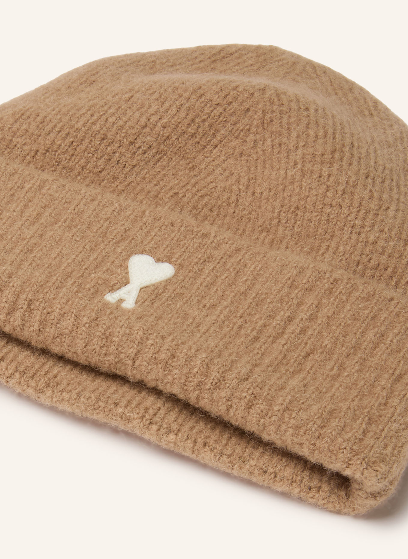 AMI PARIS Muts met alpaca: BEIGE