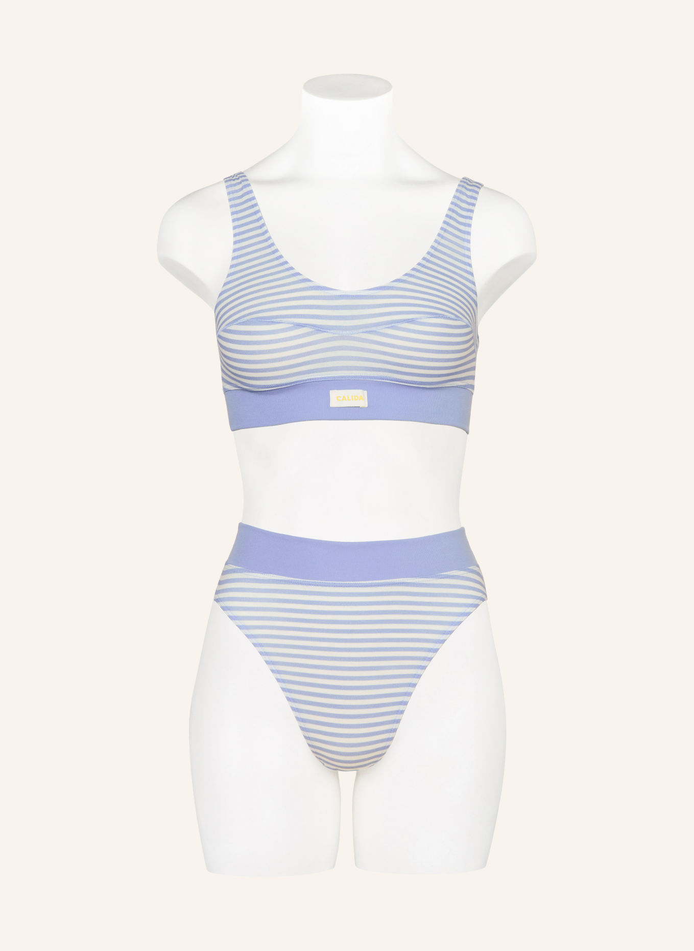 CALIDA Bustier EDITION 85: LICHTBLAUW / ECRU