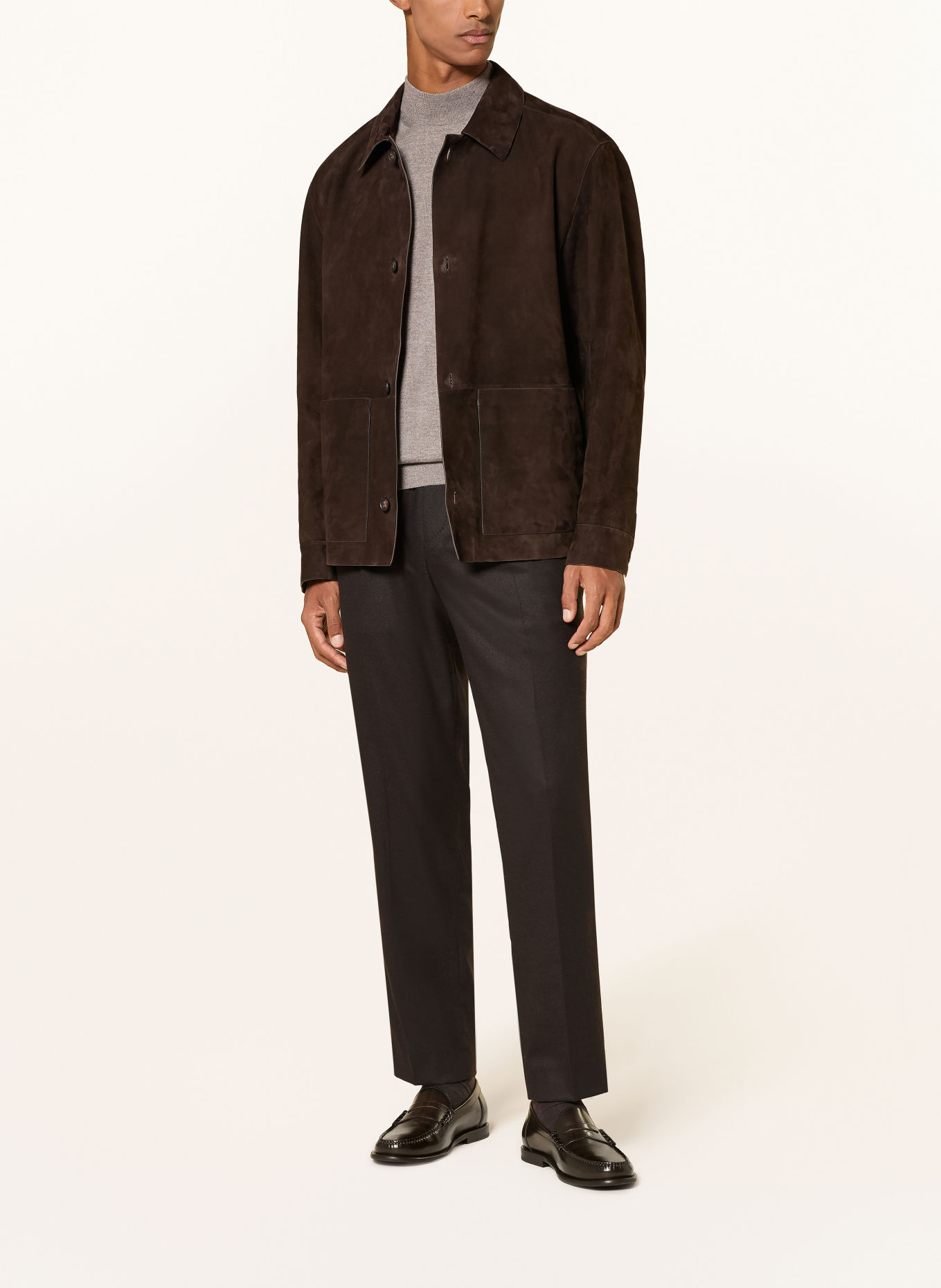 JOOP! Jakkesætbukser RENNET Regular Fit: 210 Medium Brown 210