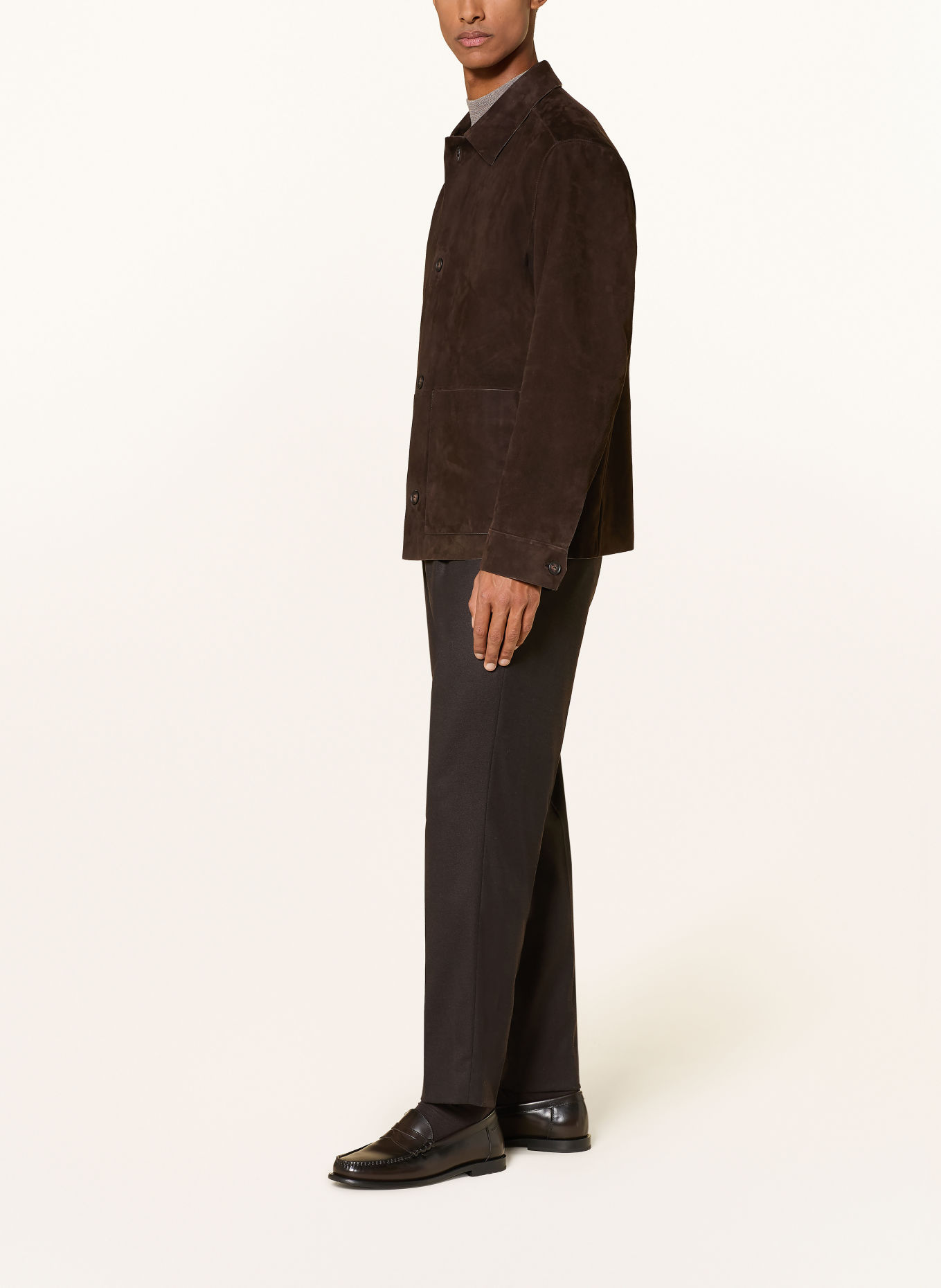 JOOP! Jakkesætbukser RENNET Regular Fit: 210 Medium Brown 210