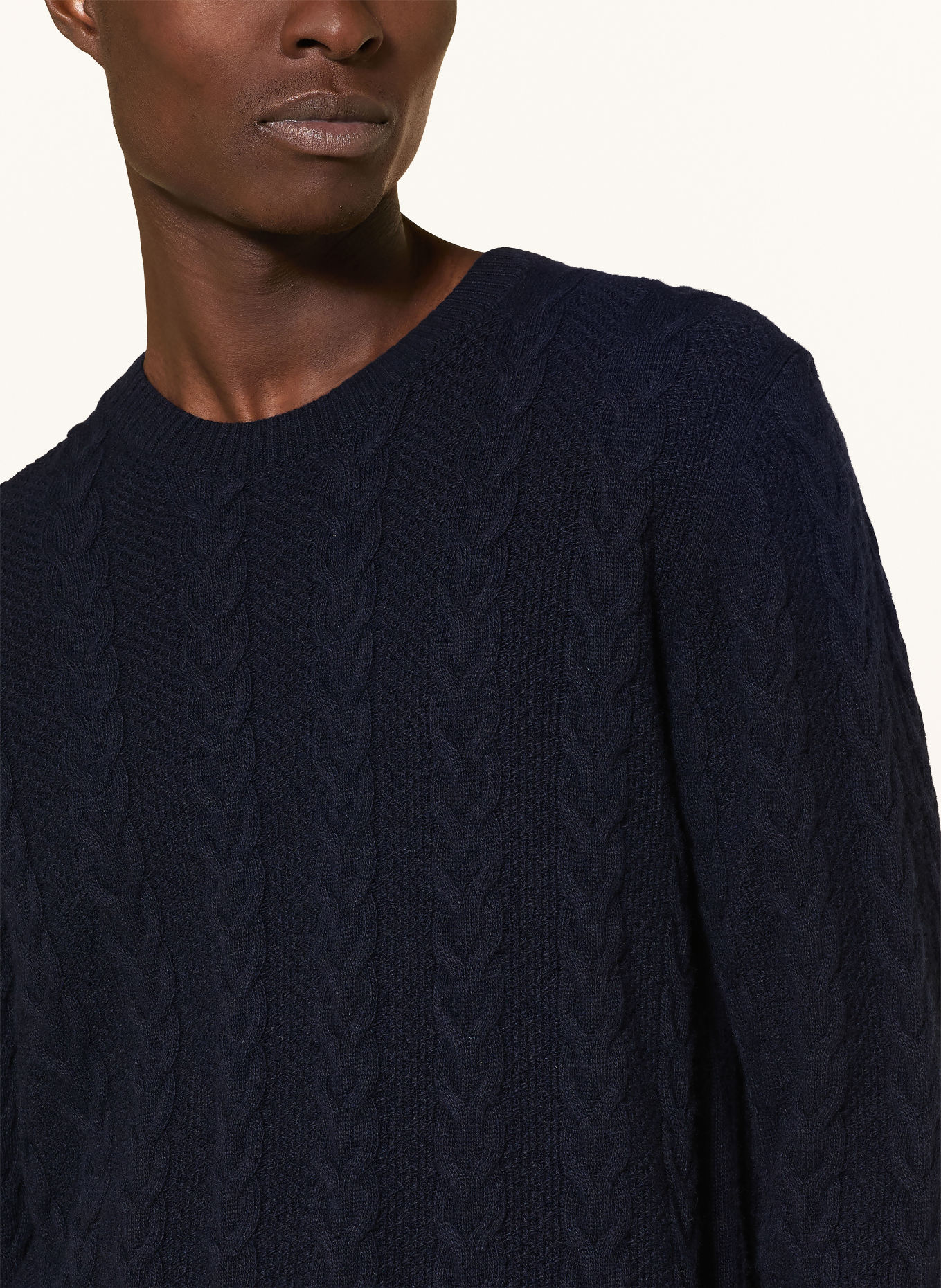 JOOP! Trui LEVIGNOR: DONKERBLAUW