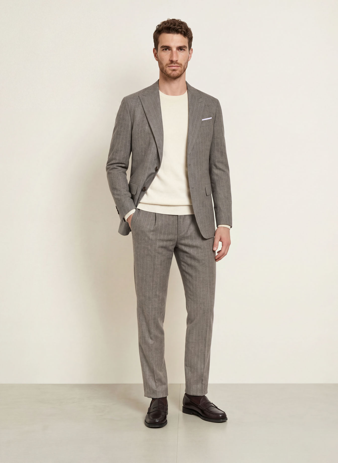 JOOP! Pantaloni de costum RENNET Extra Slim Fit: 250 Dark Beige 250