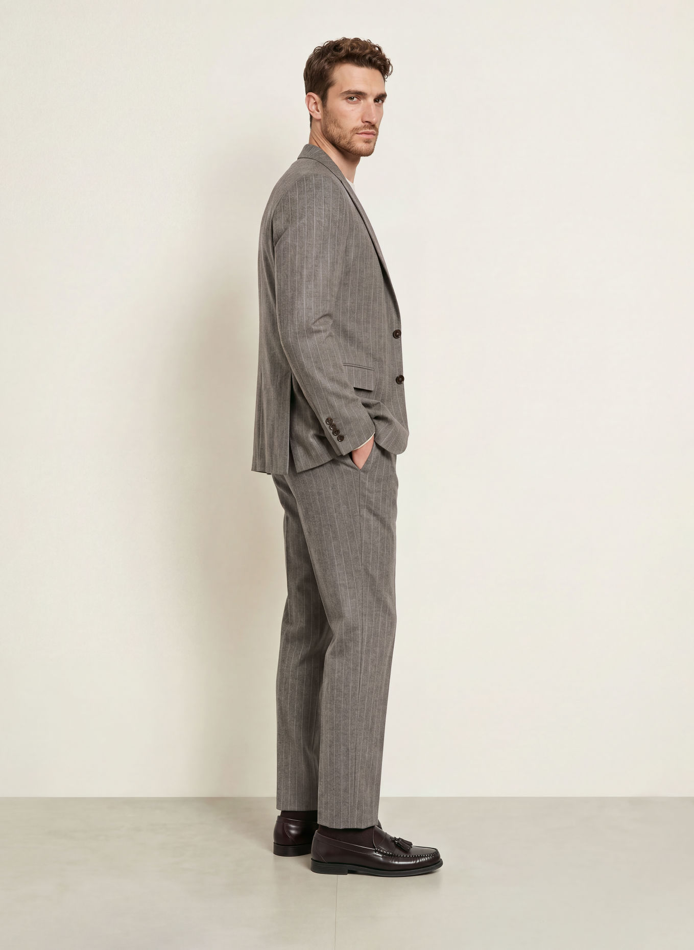 JOOP! Pantaloni de costum RENNET Extra Slim Fit: 250 Dark Beige 250