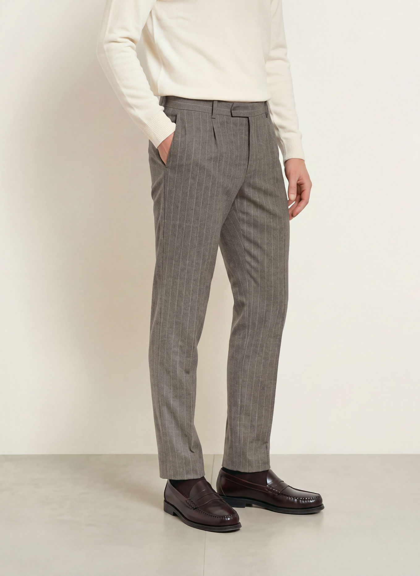 JOOP! Pantaloni de costum RENNET Extra Slim Fit: 250 Dark Beige 250