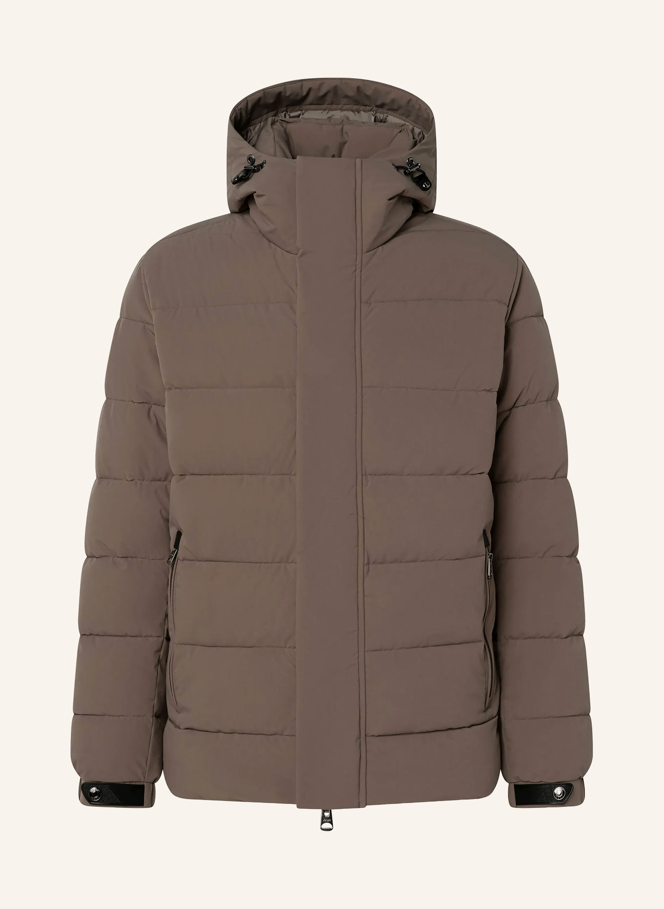 JOOP! Jacheta matlasată DONNAR: TAUPE / NEGRU