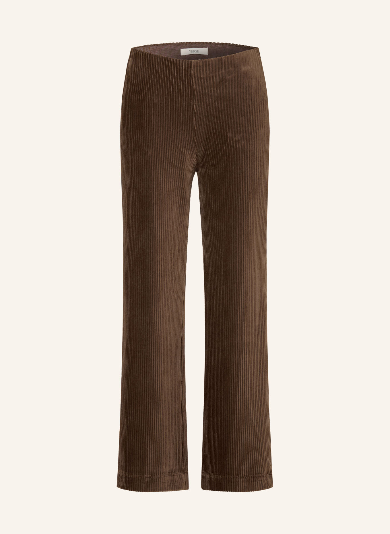 YERSE Cordhose DOBRAS: DUNKELBRAUN