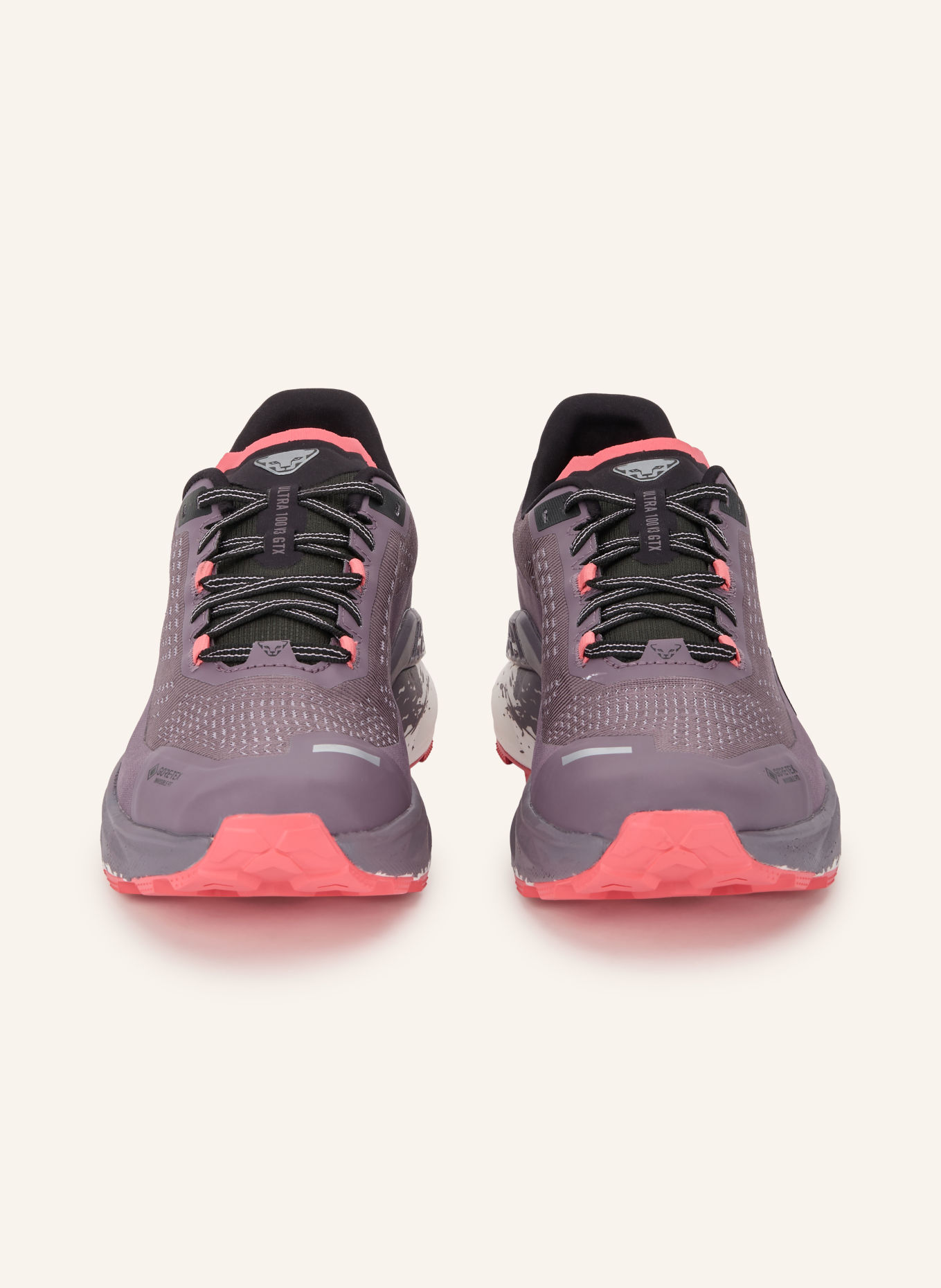 DYNAFIT ULTRA 100 V3 GTX Trail running shoes: PURPLE / NEON RED / BLACK