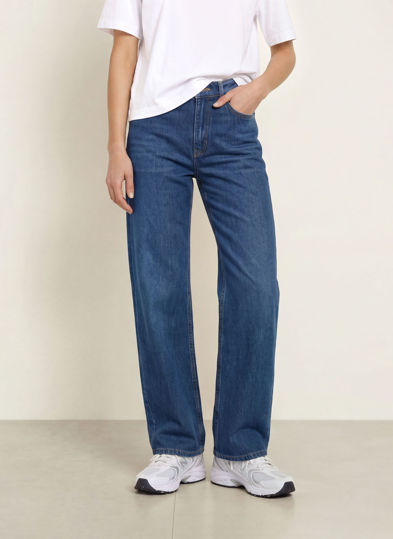 DRYKORN Wide leg jeans MEDLEY: 3210 blau