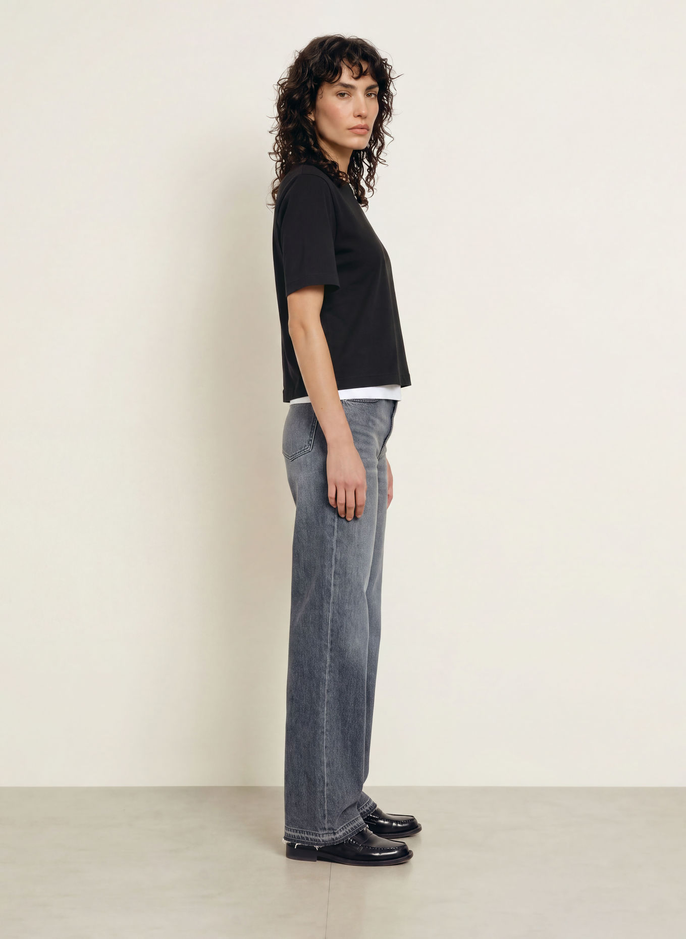 DRYKORN QIRA T-shirt: BLACK