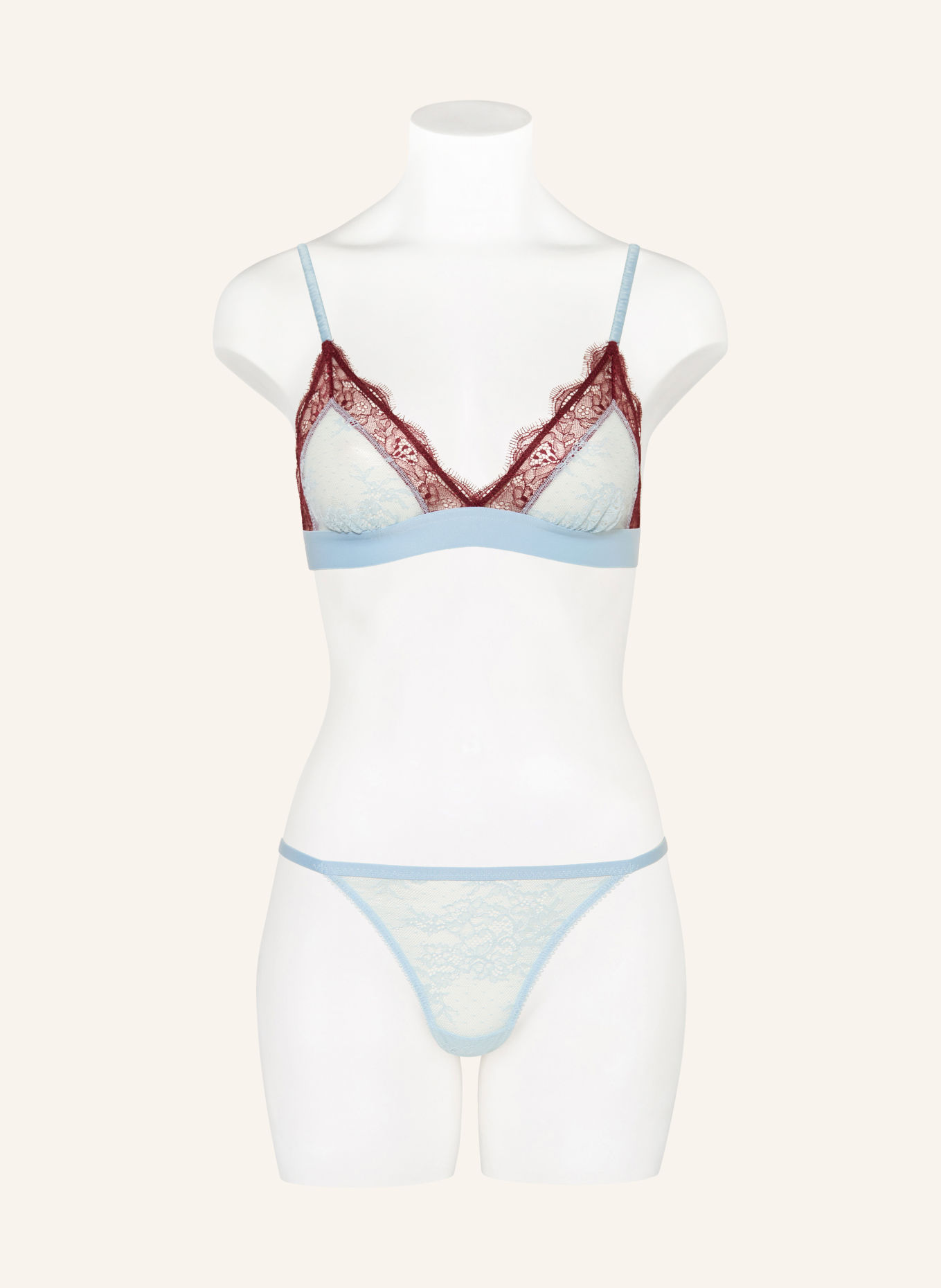 LOVE Stories Slip CHARLOTTE: HELLBLAU / DUNKELROT