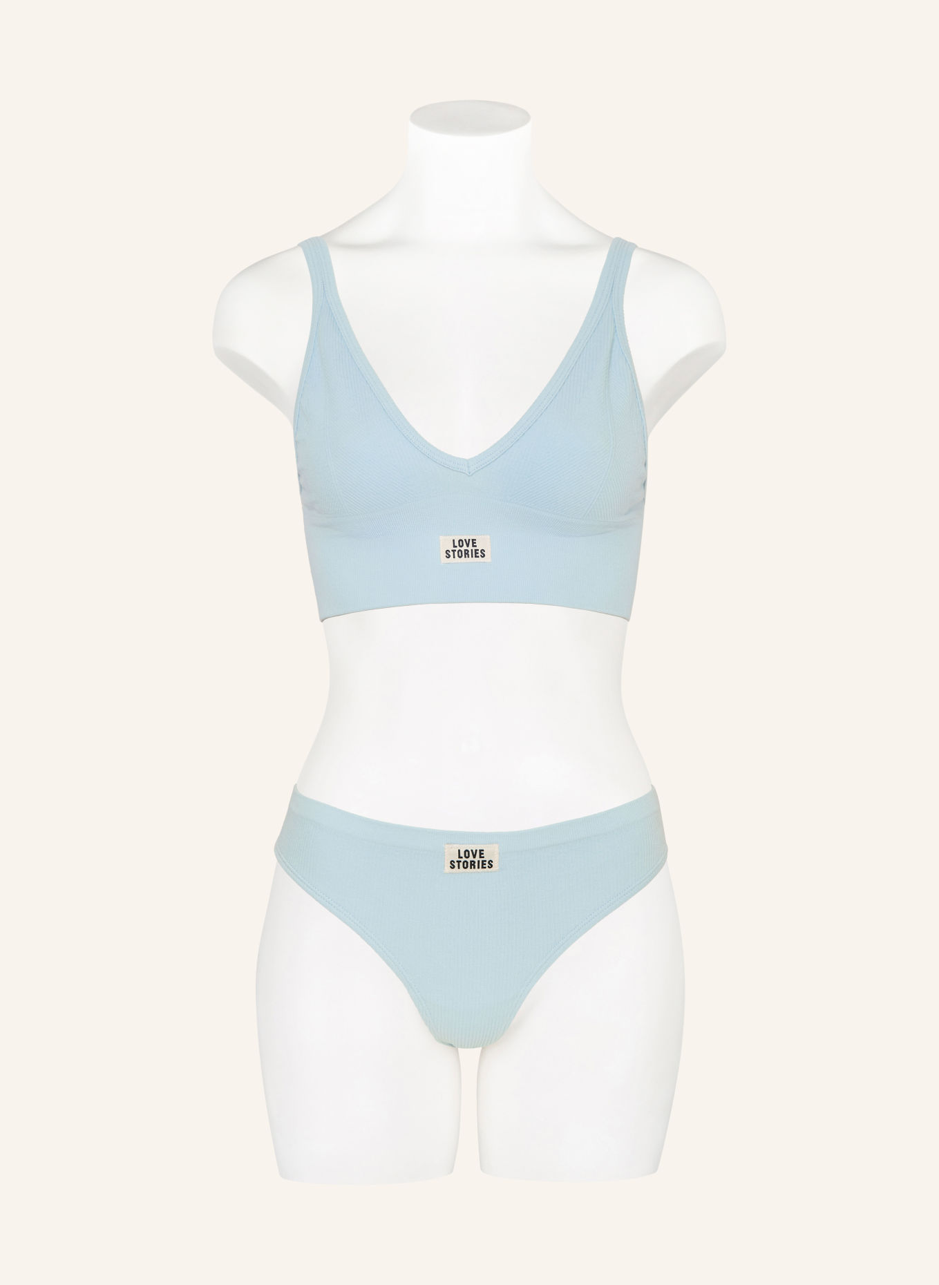 LOVE Stories Bustier POSEY: HELLBLAU