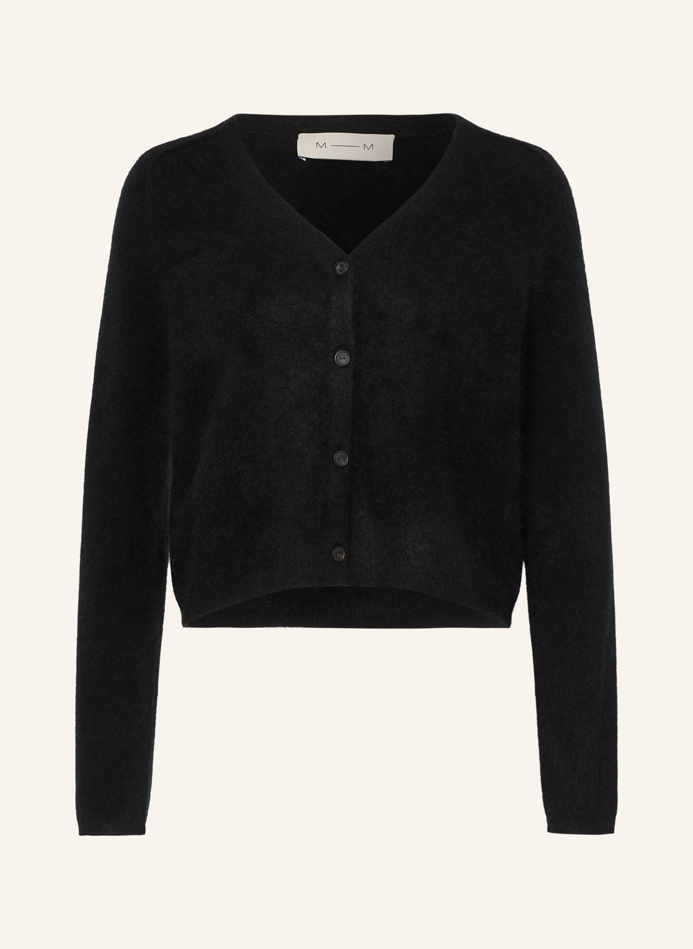 MM by Max Mara Gilet FOSCO en cachemire: NOIR