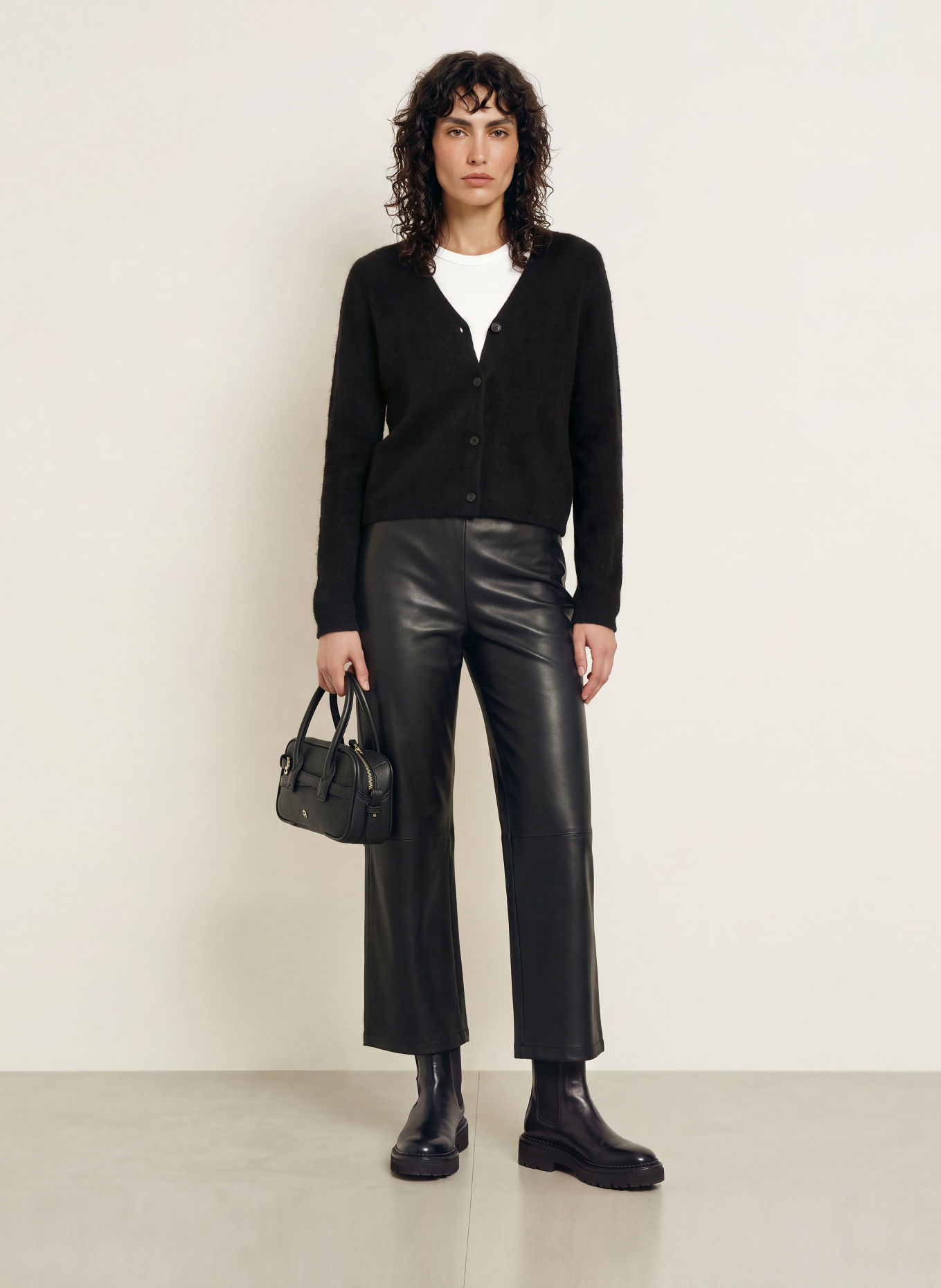 MM by Max Mara Gilet FOSCO en cachemire: NOIR
