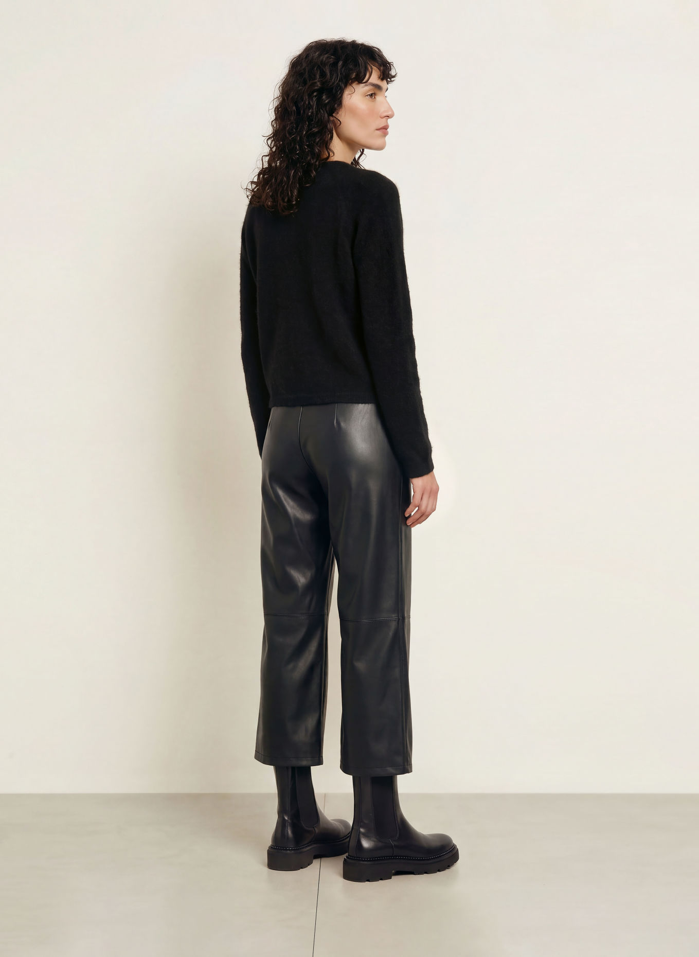 MM by Max Mara Gilet FOSCO en cachemire: NOIR