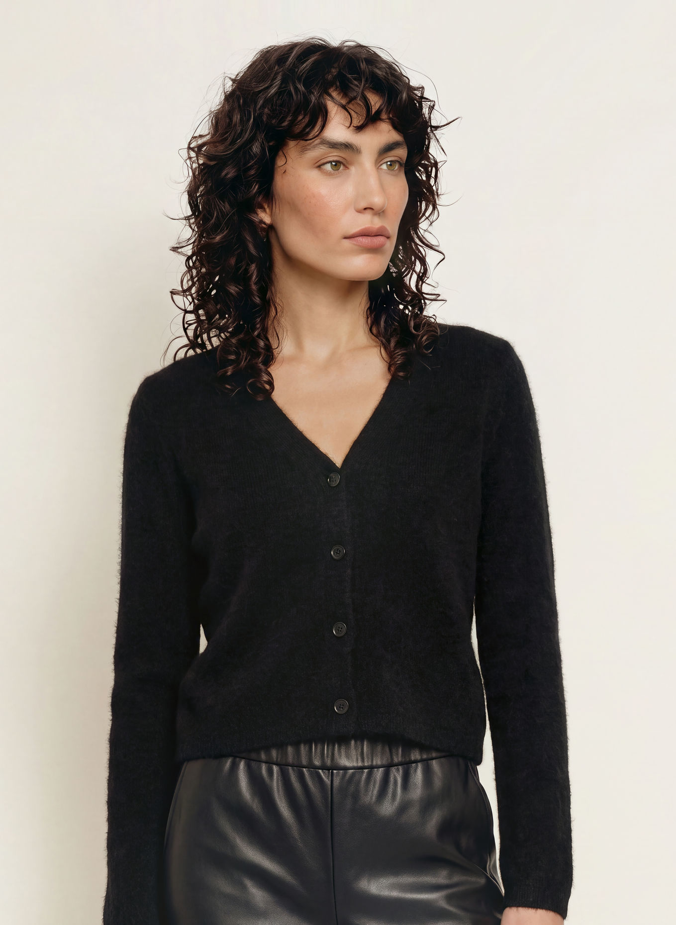 MM by Max Mara Gilet FOSCO en cachemire: NOIR