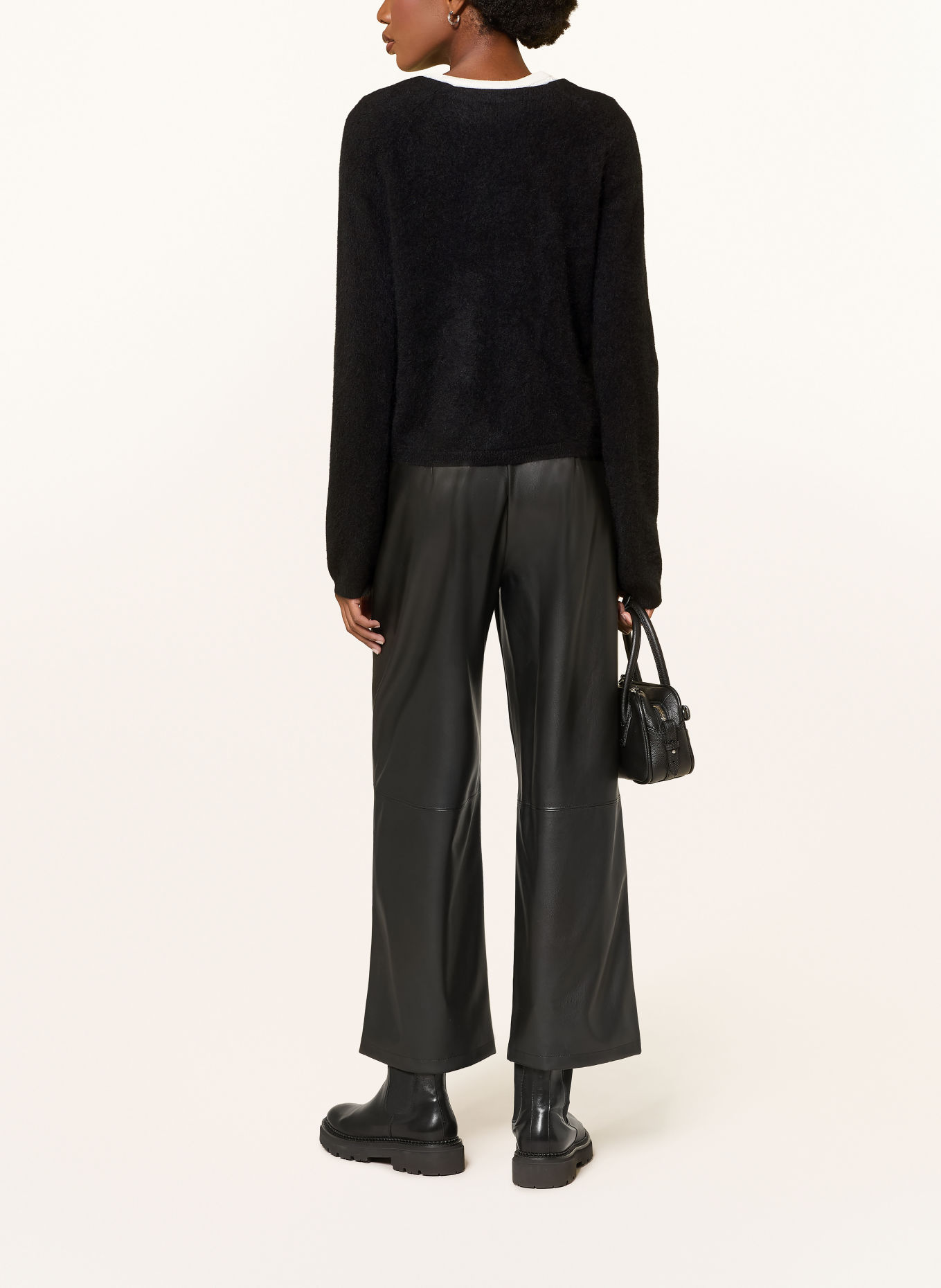 MM by Max Mara Gilet FOSCO en cachemire: NOIR