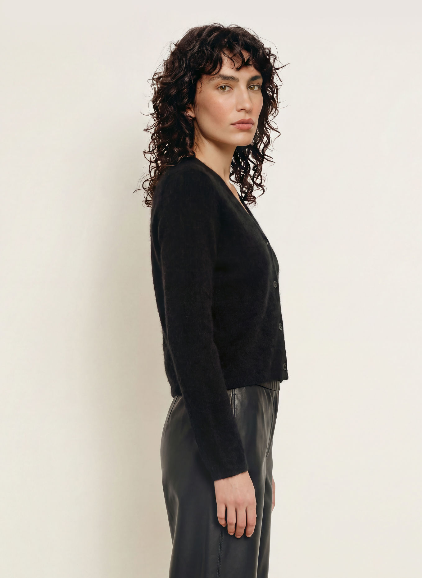 MM by Max Mara Gilet FOSCO en cachemire: NOIR