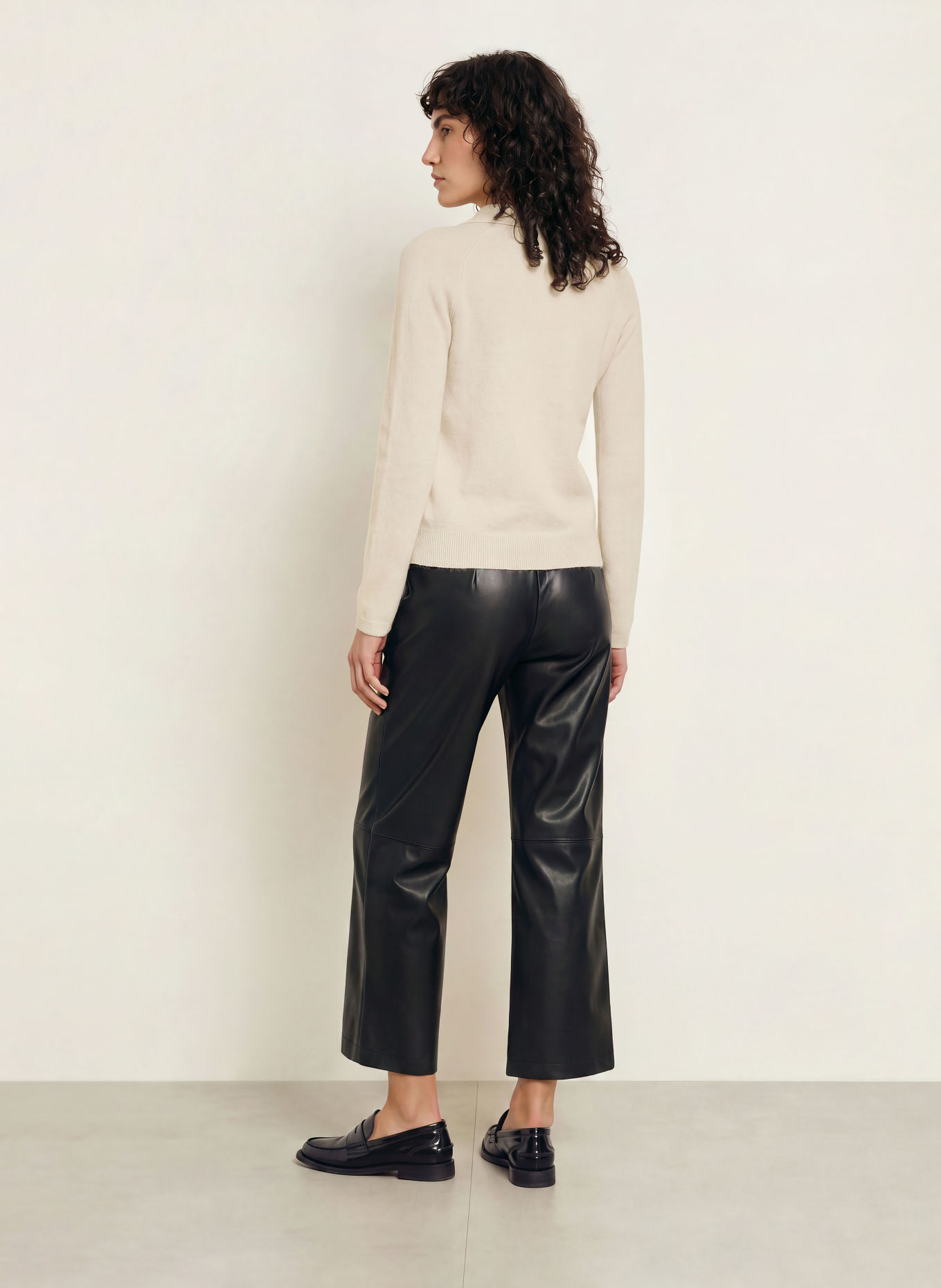 MM by Max Mara Polo en maille CELLULA avec cachemire: BEIGE