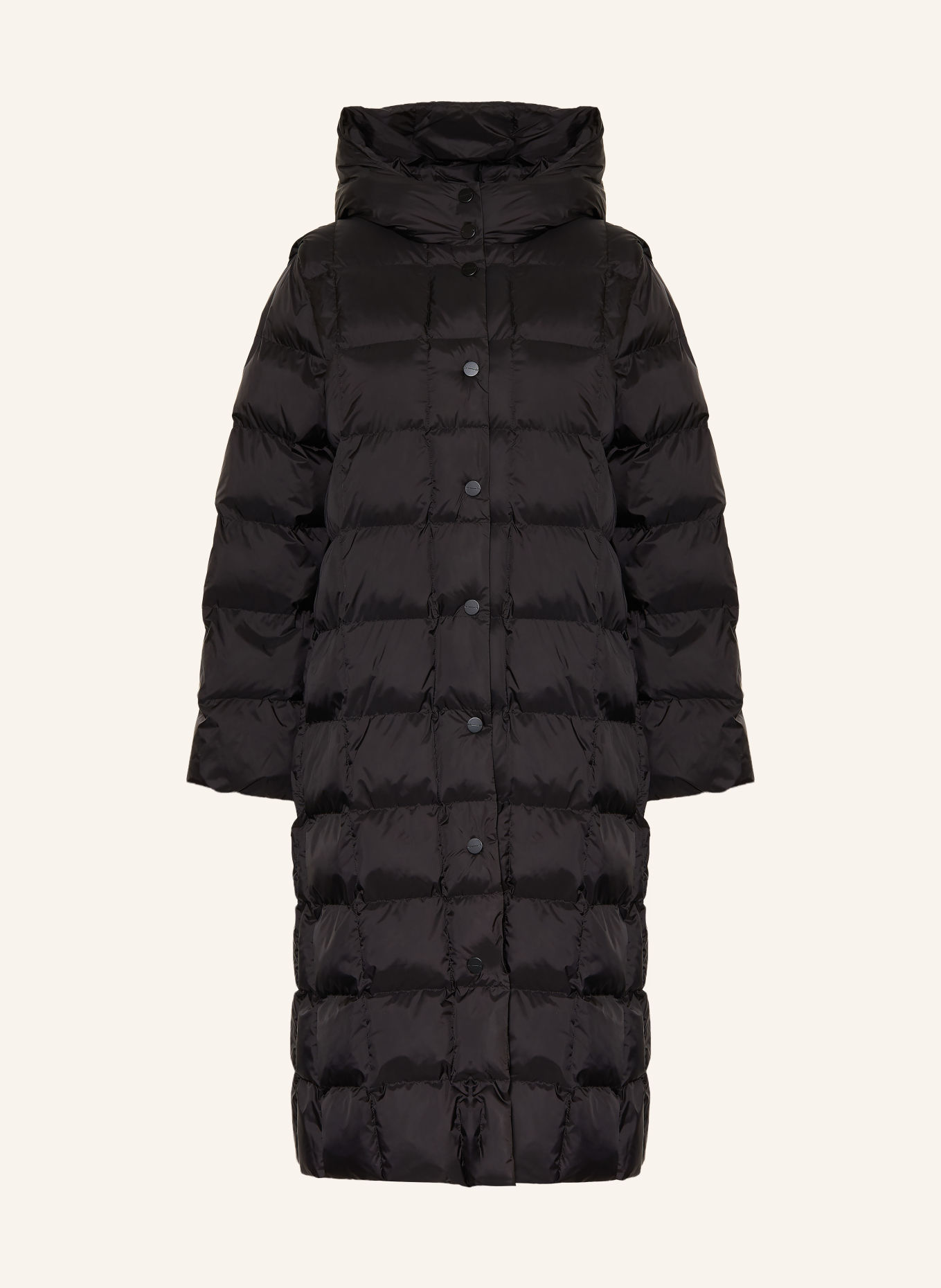 MM by Max Mara Prošívaný kabát GENNAIO: ČERNÁ