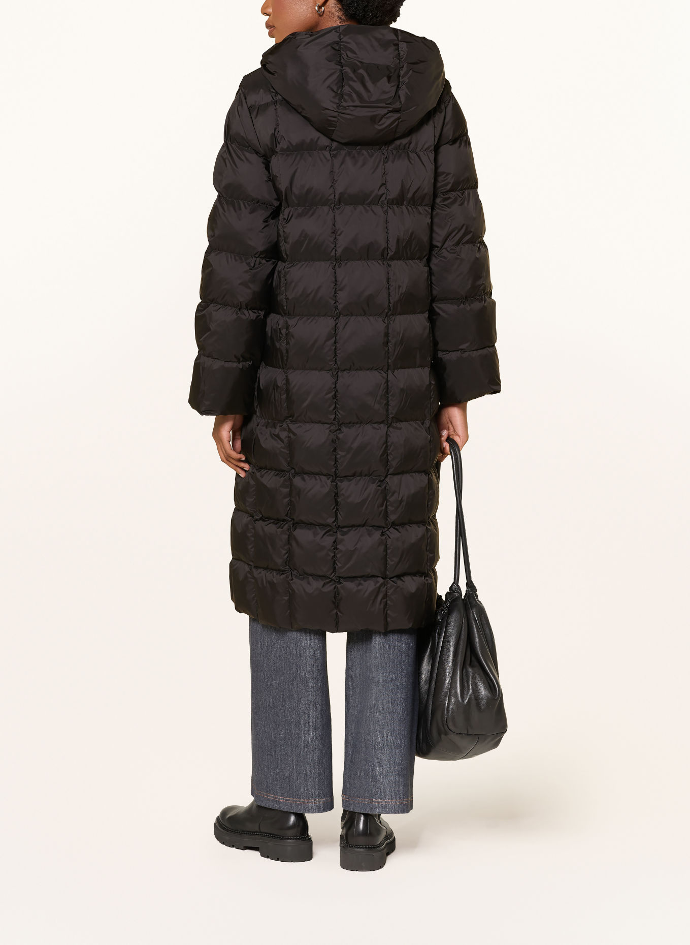 MM by Max Mara Prošívaný kabát GENNAIO: ČERNÁ