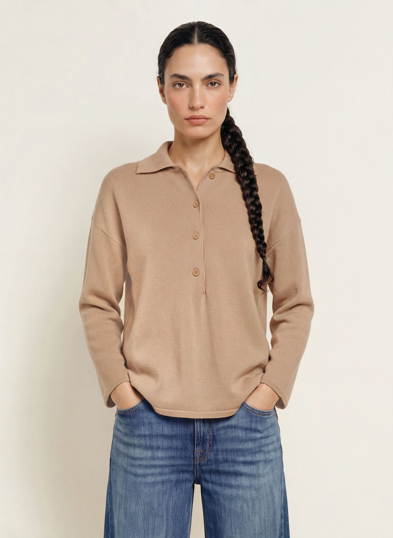 MM by Max Mara Pull RECENTE: CHAMEAU