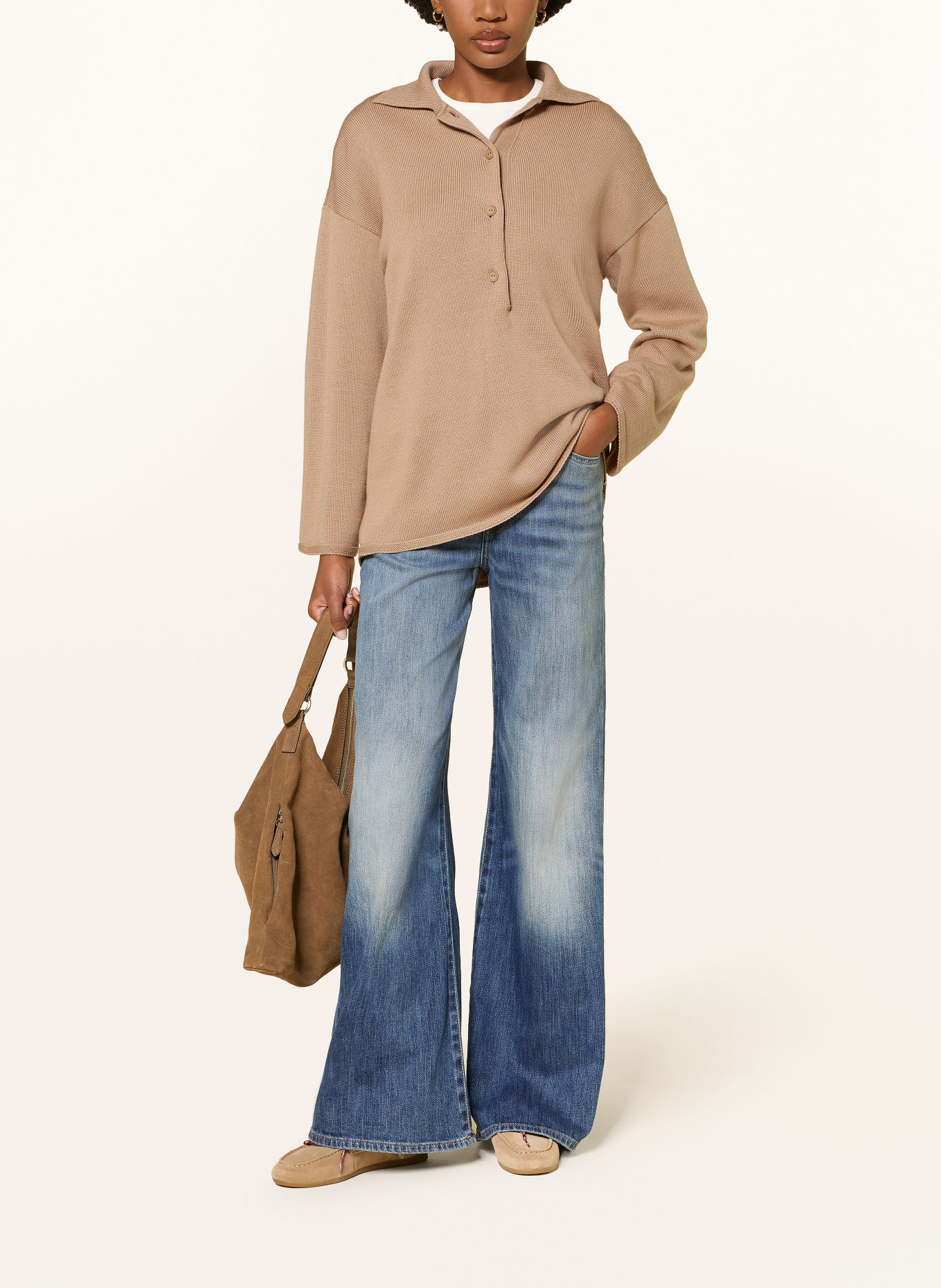 MM by Max Mara Pull RECENTE: CHAMEAU