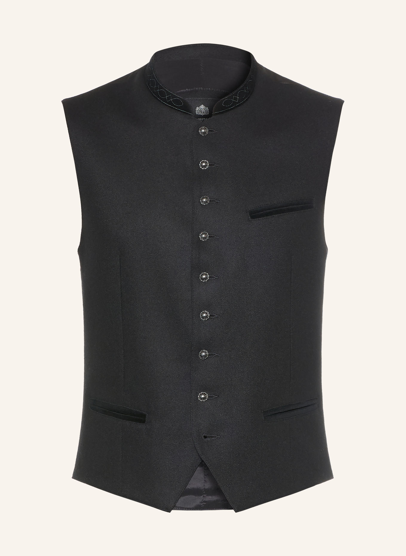 Hammerschmid Traditionel vest MANU: SORT