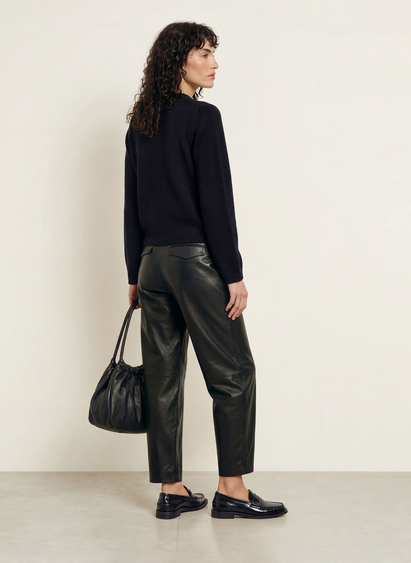ALLUDE Vest van kasjmier: DONKERBLAUW