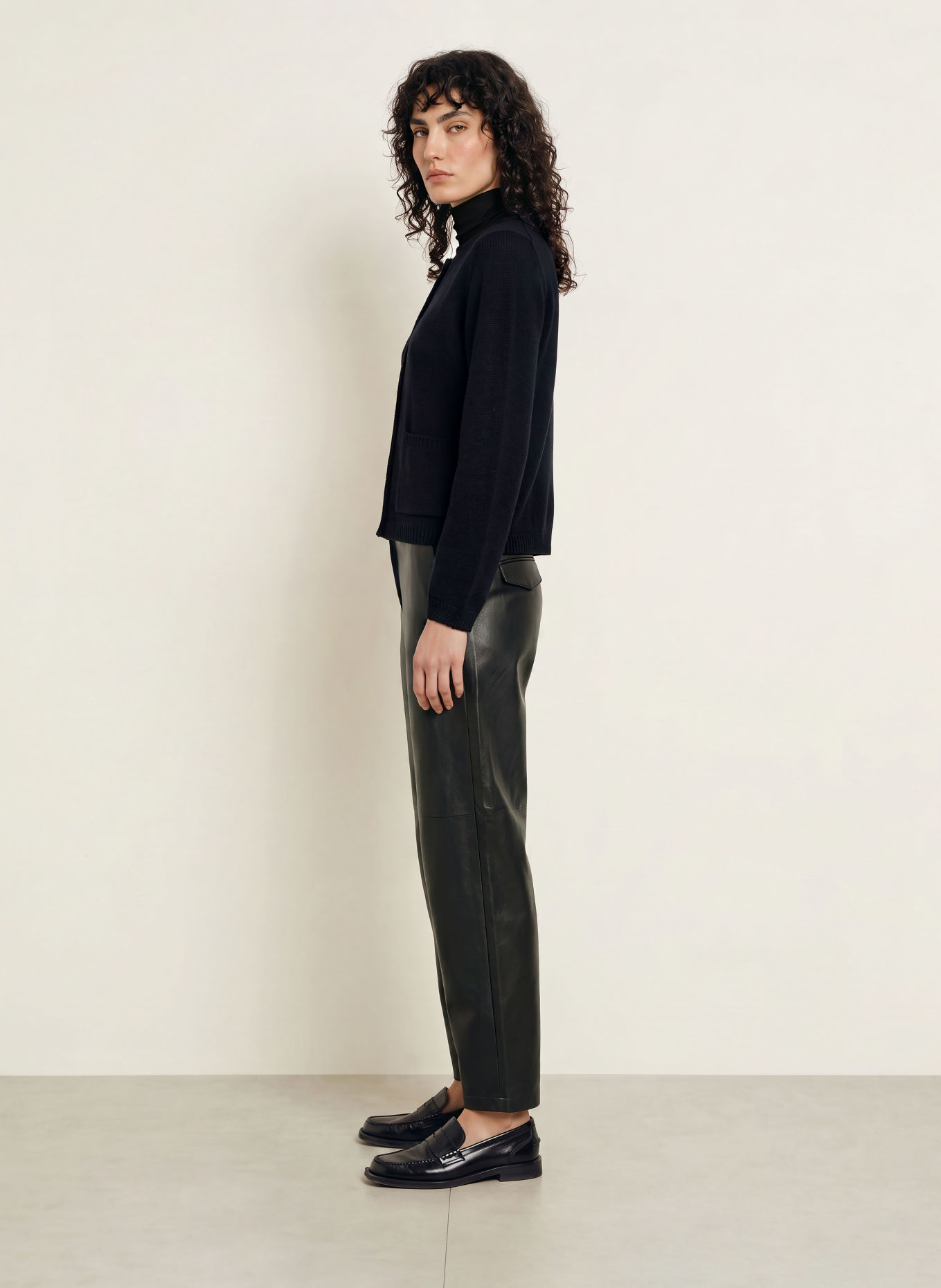 ALLUDE Vest van kasjmier: DONKERBLAUW
