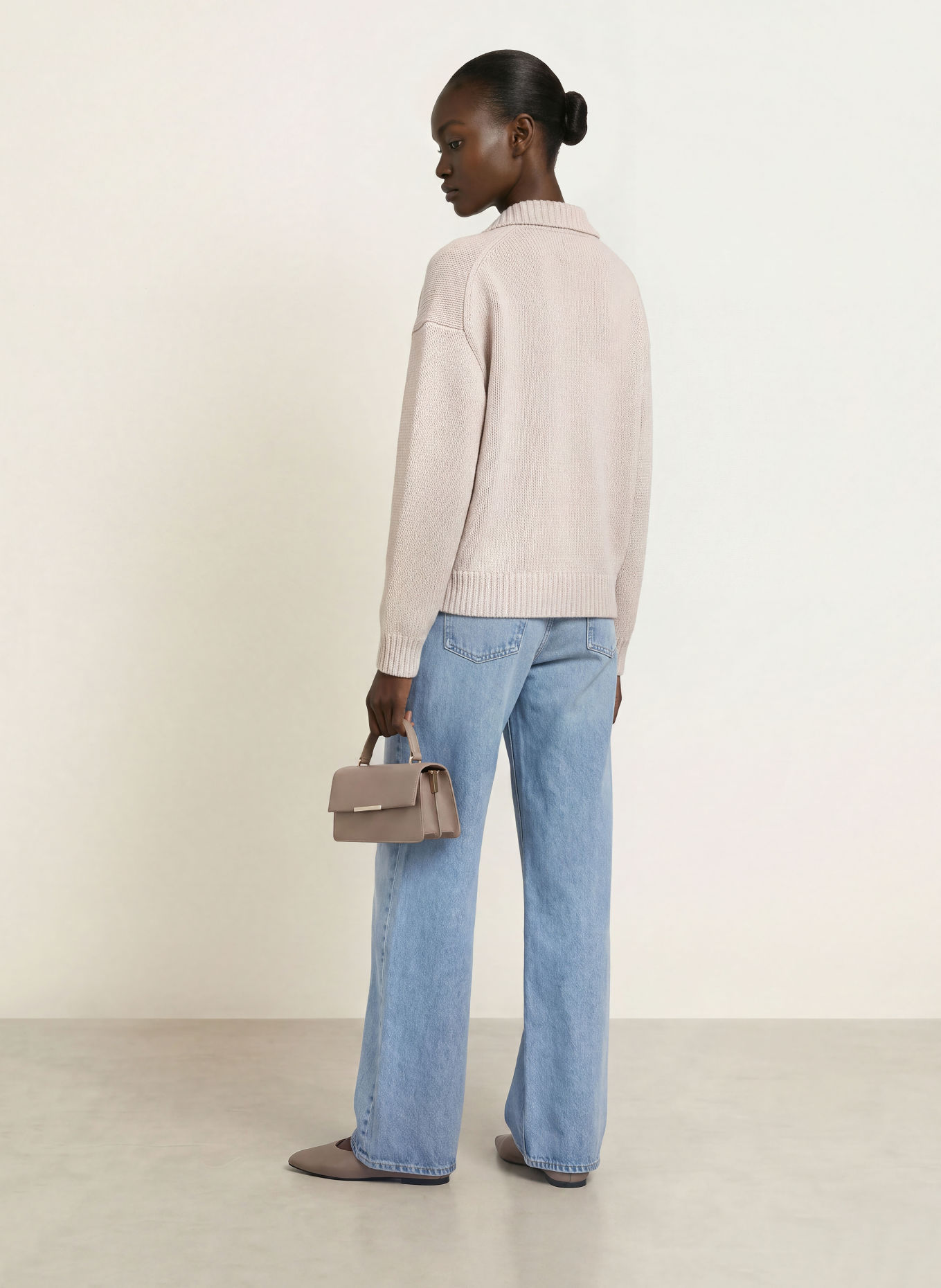 ALLUDE Strickjacke mit Cashmere: HELLGRAU