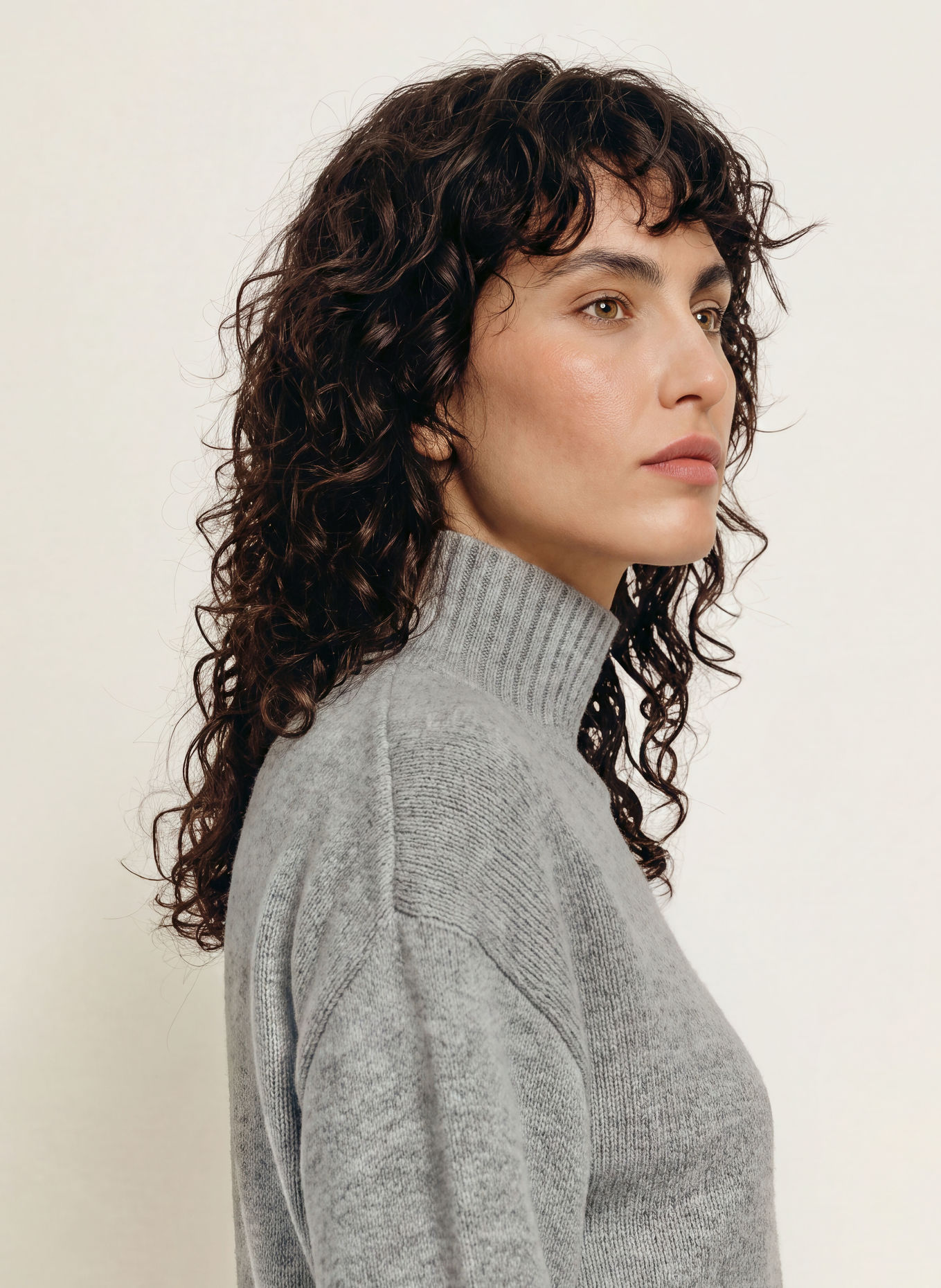 ALLUDE Pull en cachemire: GRIS