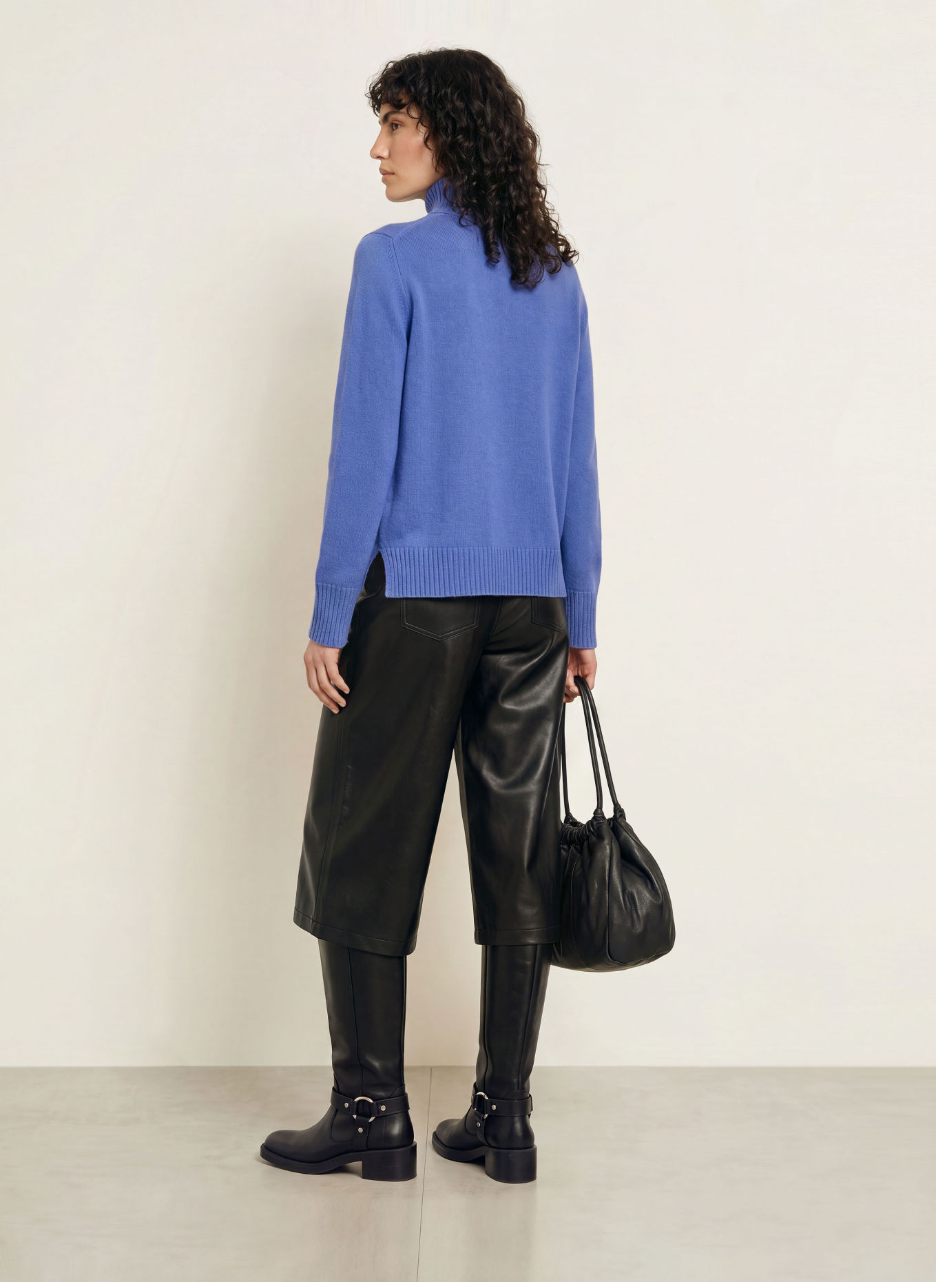 ALLUDE Cashmere-Pullover: BLAU