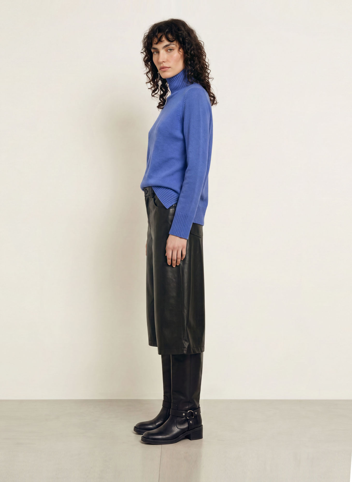ALLUDE Cashmere-Pullover: BLAU