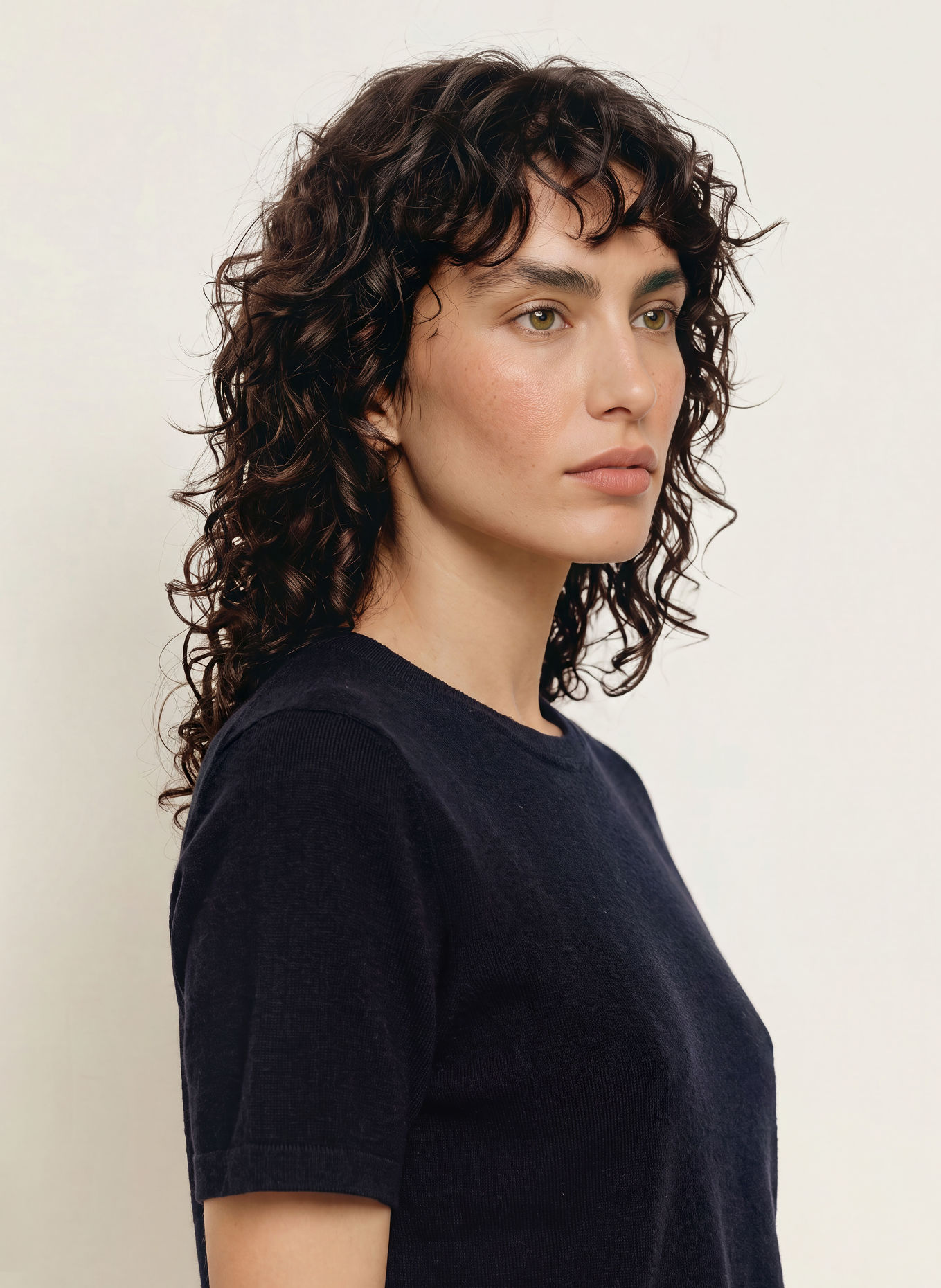 ALLUDE Strickshirt mit Cashmere: DUNKELBLAU