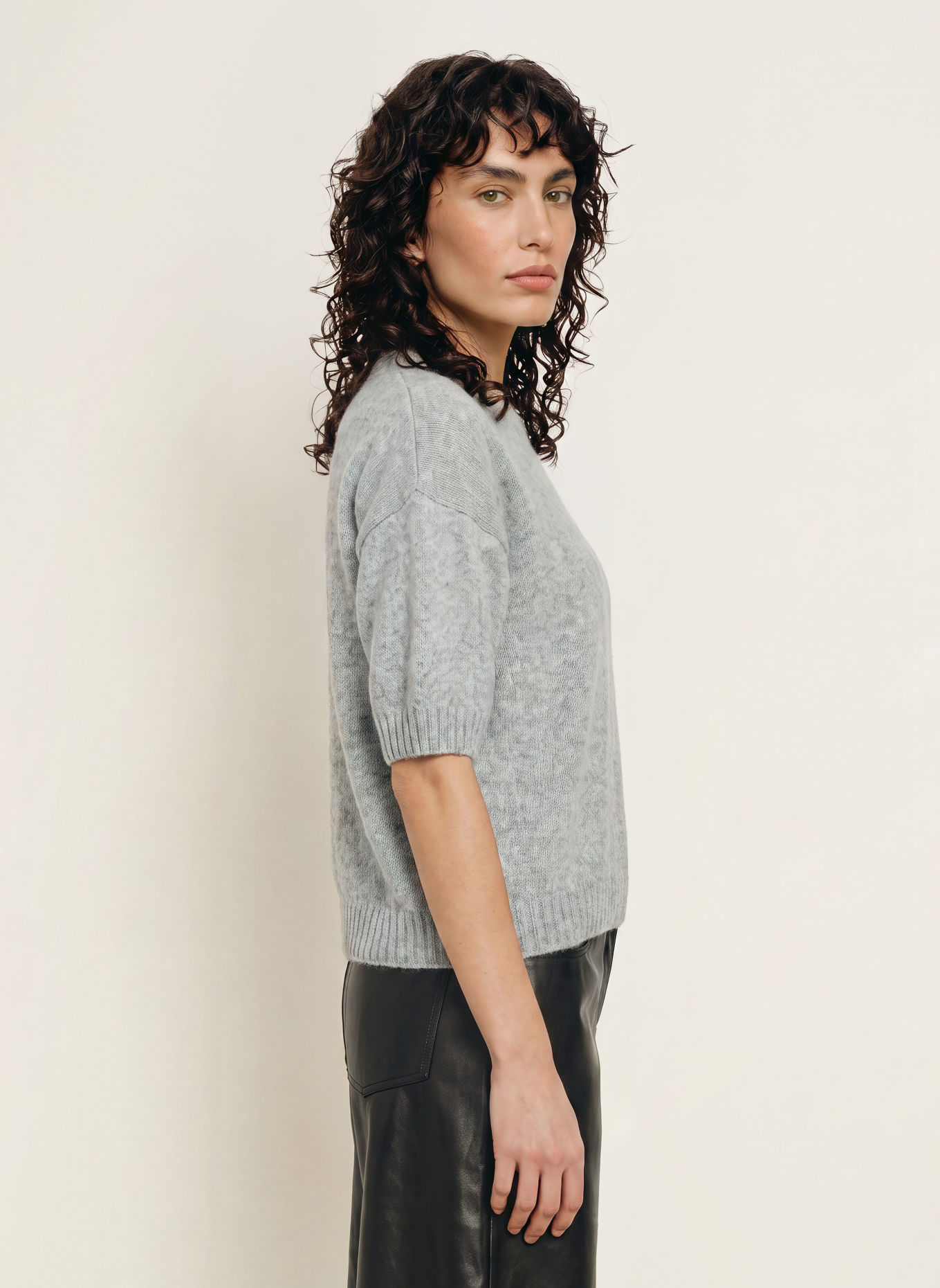 ALLUDE Pullover mit Cashmere: GRAU